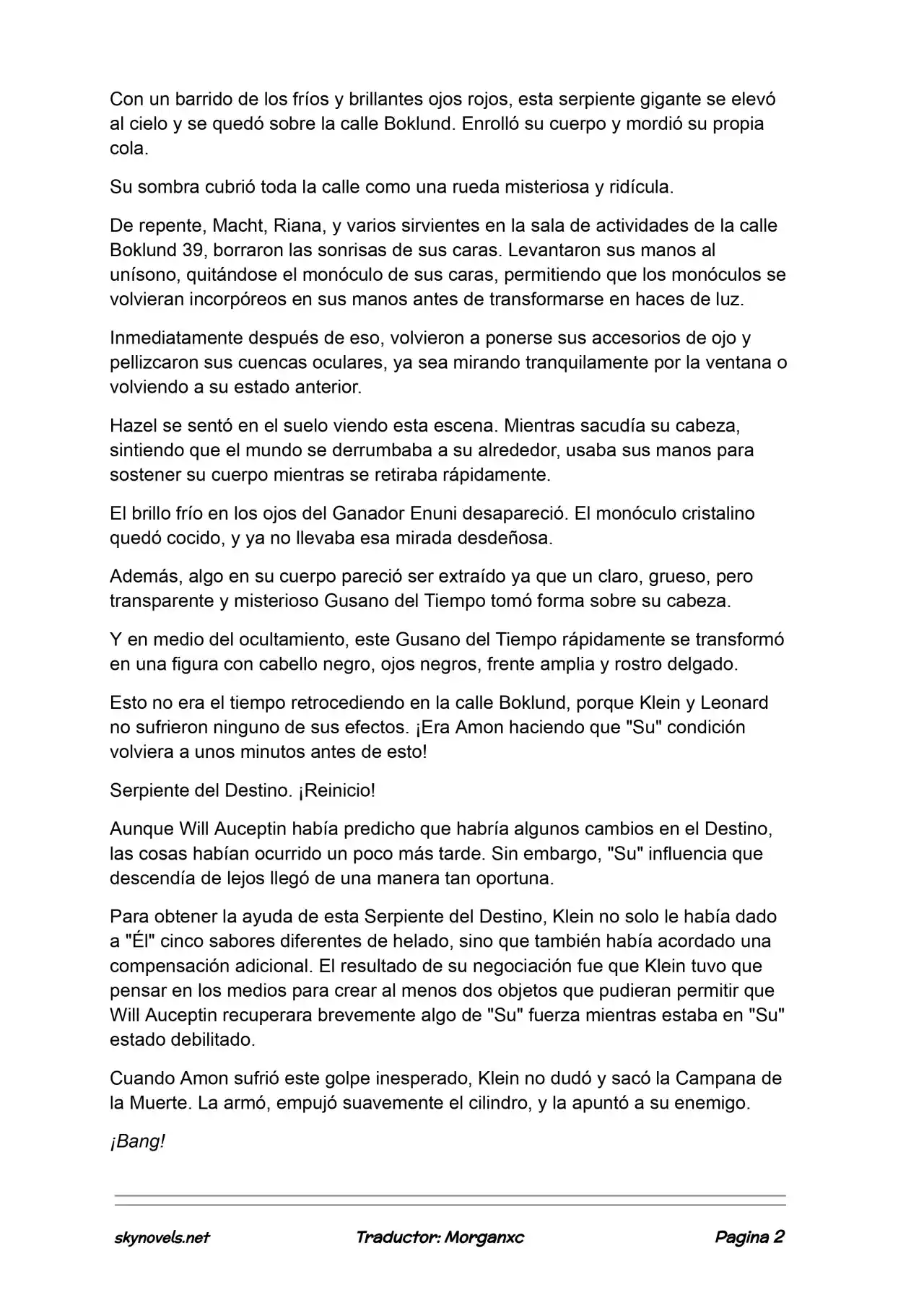Lord Of The Mysteries (Novela) - Capítulo 1006 - Página 2 - LectorTMOo