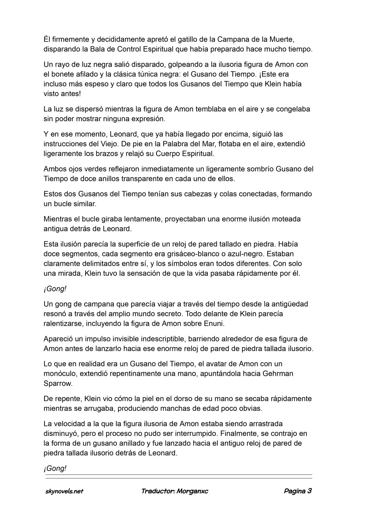 Lord Of The Mysteries (Novela) - Capítulo 1006 - Página 3 - LectorTMOo