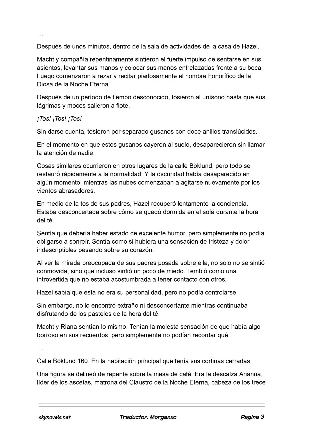 Lord Of The Mysteries (Novela) - Capítulo 1008 - Página 3 - LectorTMOo