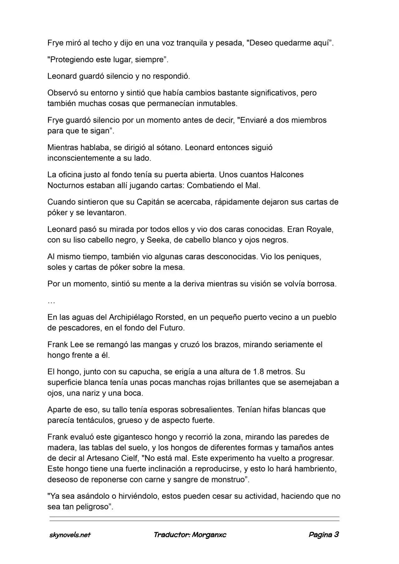 Lord Of The Mysteries (Novela) - Capítulo 1013 - Página 3 - LectorTMOo