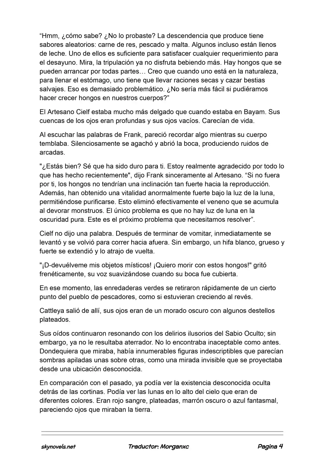 Lord Of The Mysteries (Novela) - Capítulo 1013 - Página 4 - LectorTMOo