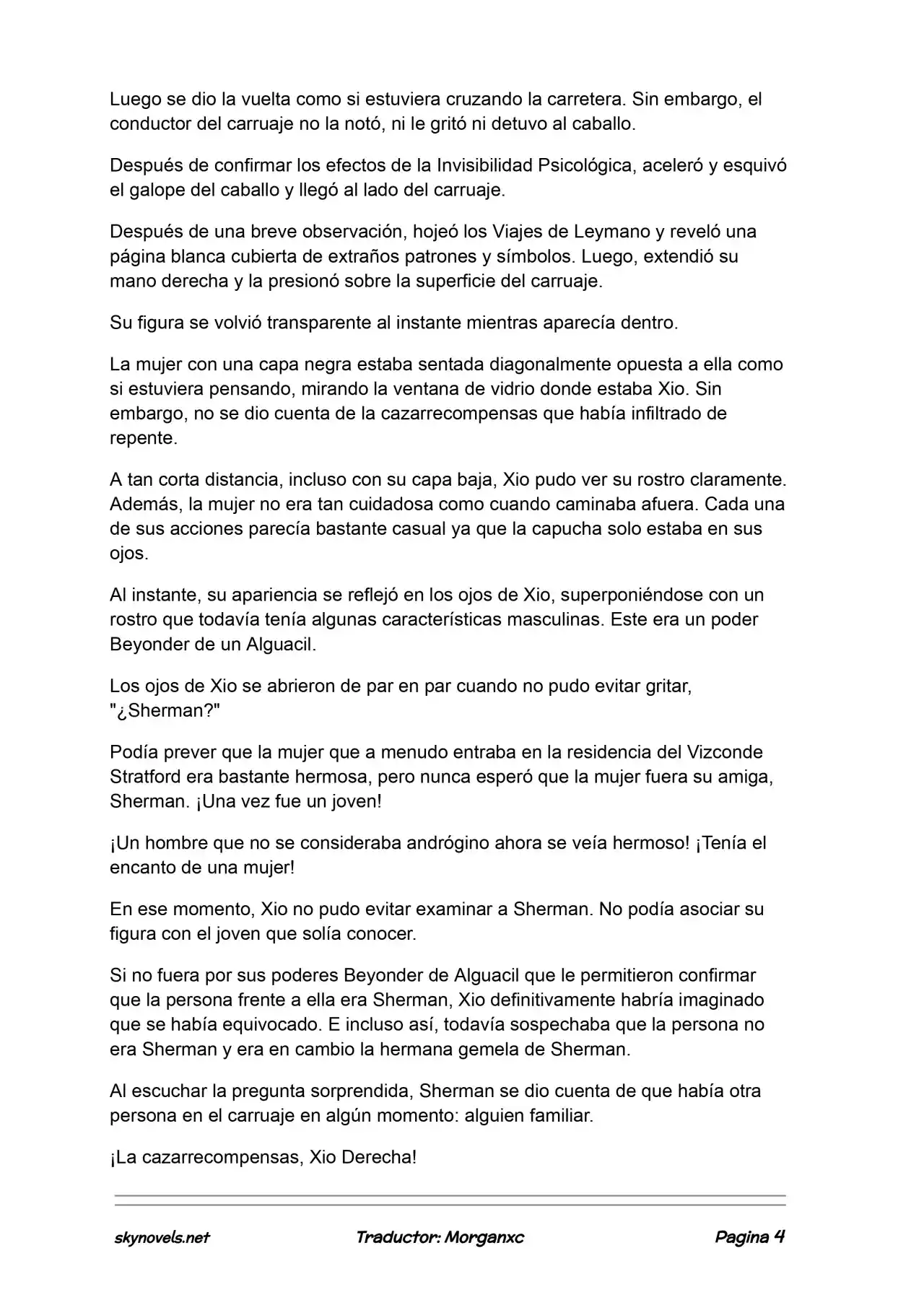 Lord Of The Mysteries (Novela) - Capítulo 1018 - Página 4 - LectorTMOo