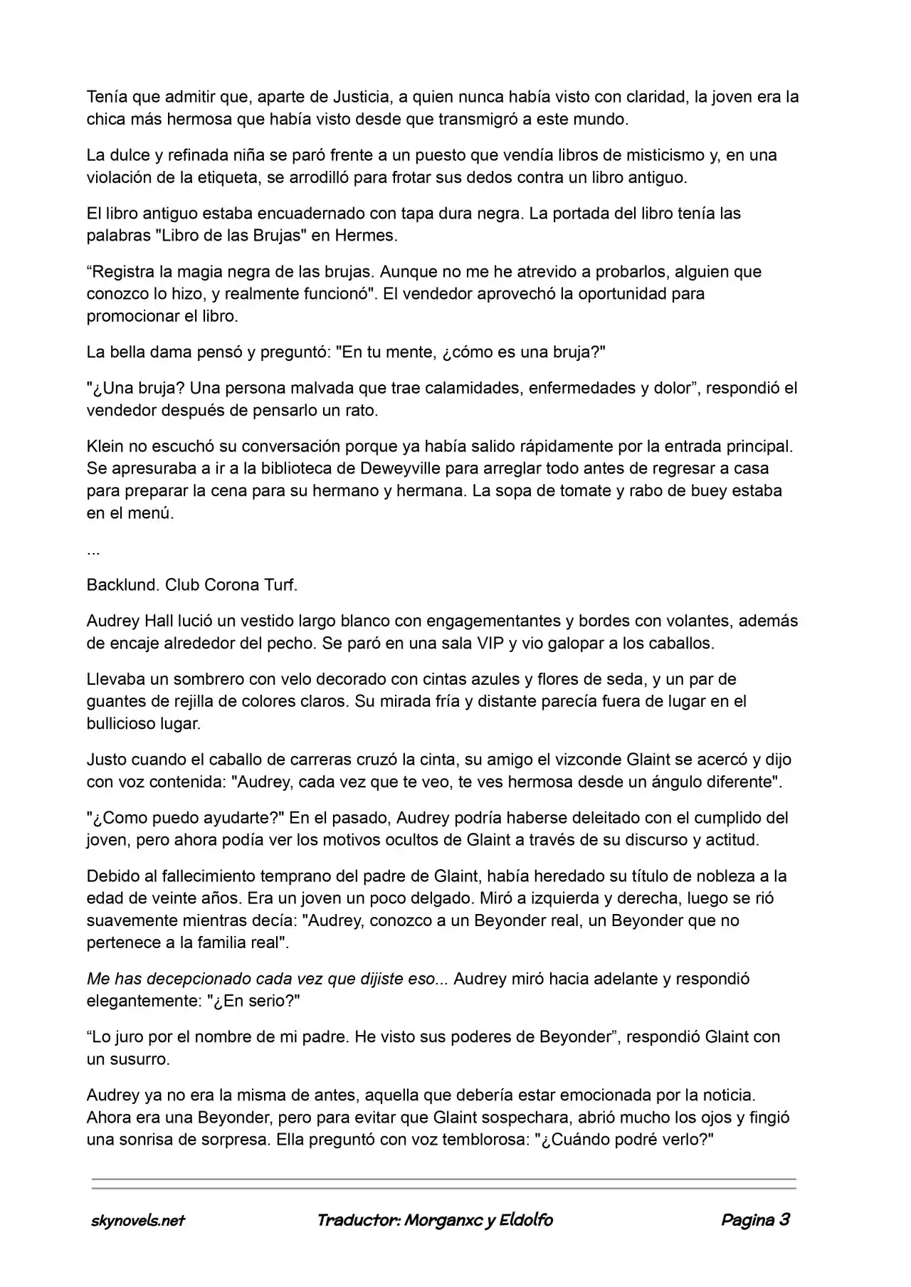 Lord Of The Mysteries (Novela) - Capítulo 102 - Página 3 - LectorTMOo