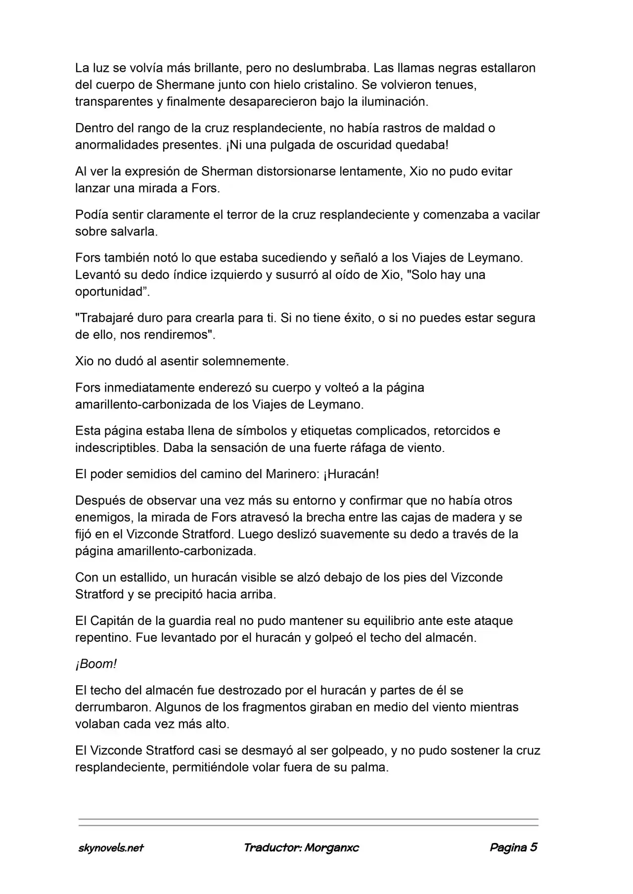 Lord Of The Mysteries (Novela) - Capítulo 1021 - Página 5 - LectorTMOo