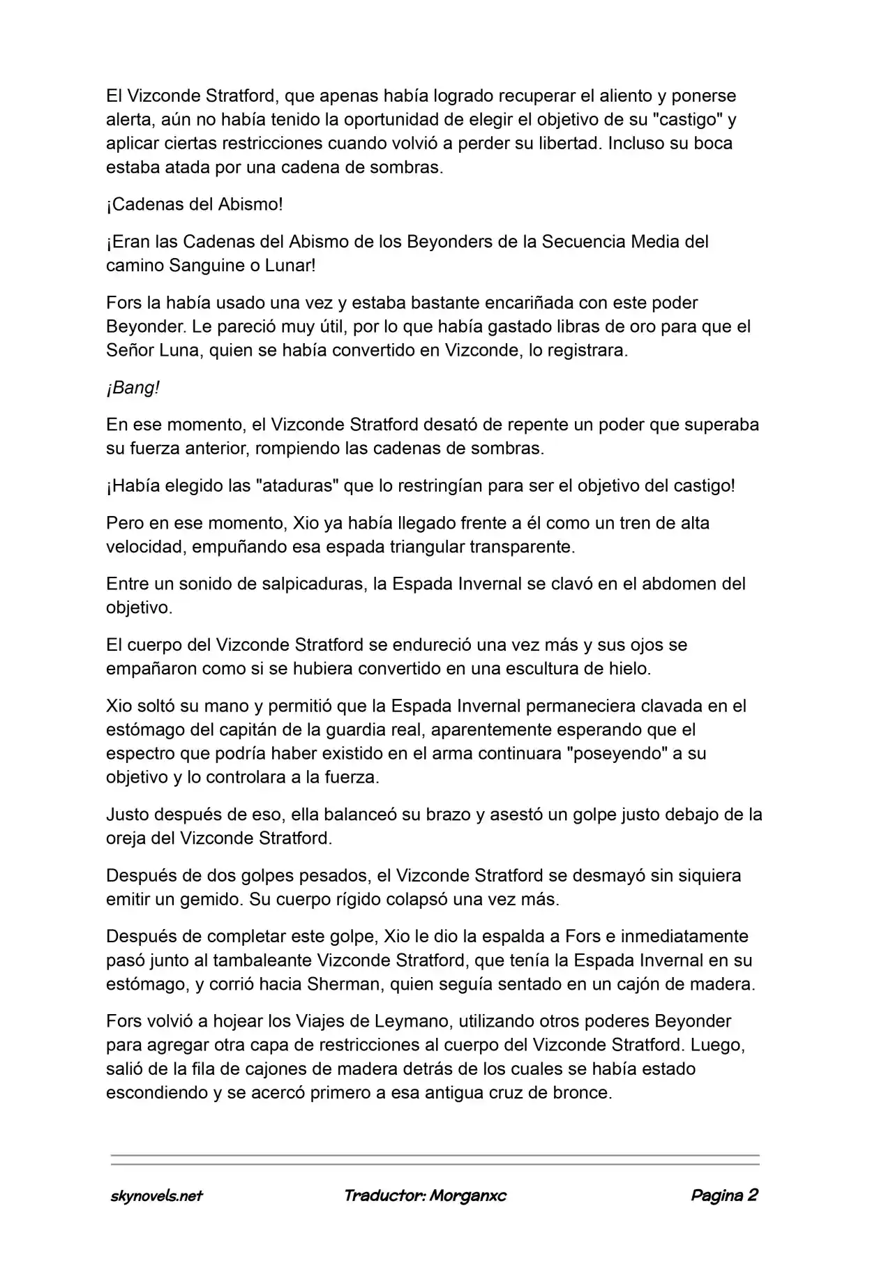 Lord Of The Mysteries (Novela) - Capítulo 1022 - Página 2 - LectorTMOo