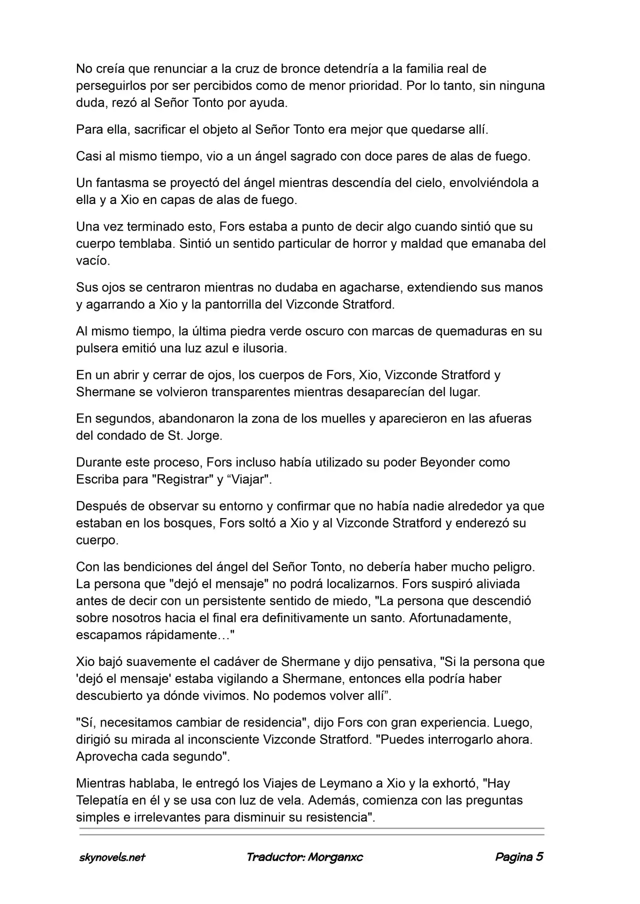 Lord Of The Mysteries (Novela) - Capítulo 1022 - Página 5 - LectorTMOo