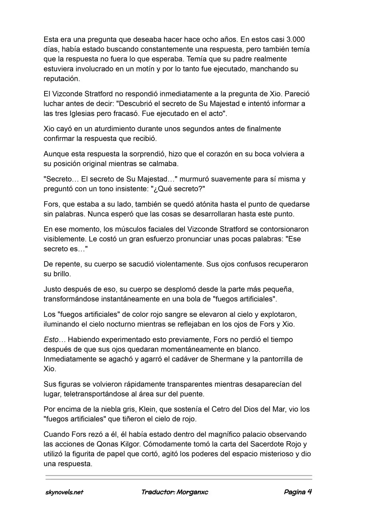 Lord Of The Mysteries (Novela) - Capítulo 1023 - Página 4 - LectorTMOo