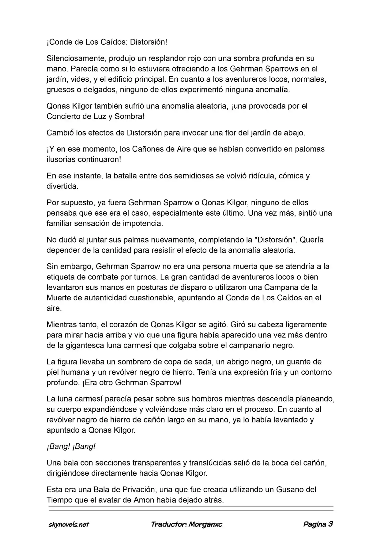 Lord Of The Mysteries (Novela) - Capítulo 1027 - Página 3 - LectorTMOo