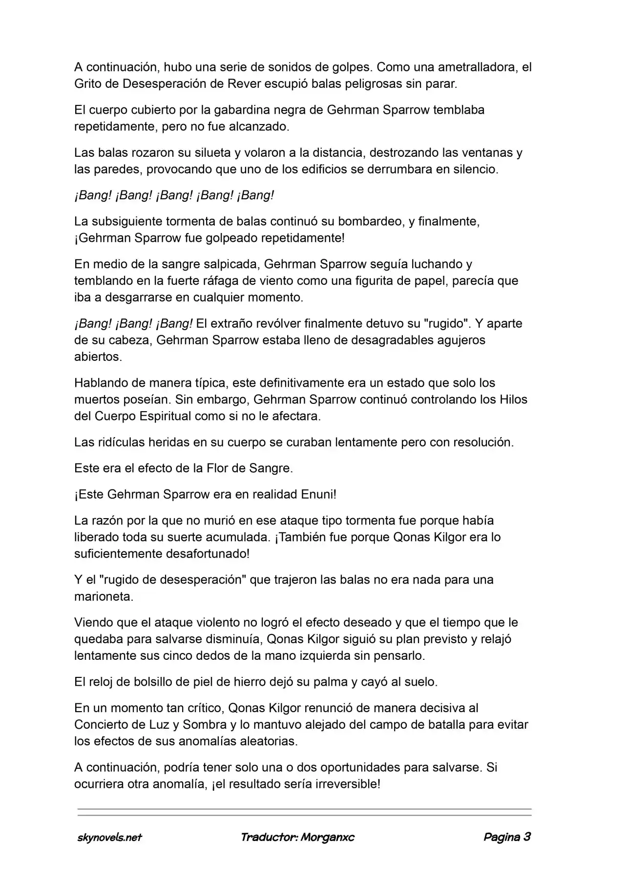 Lord Of The Mysteries (Novela) - Capítulo 1028 - Página 3 - LectorTMOo