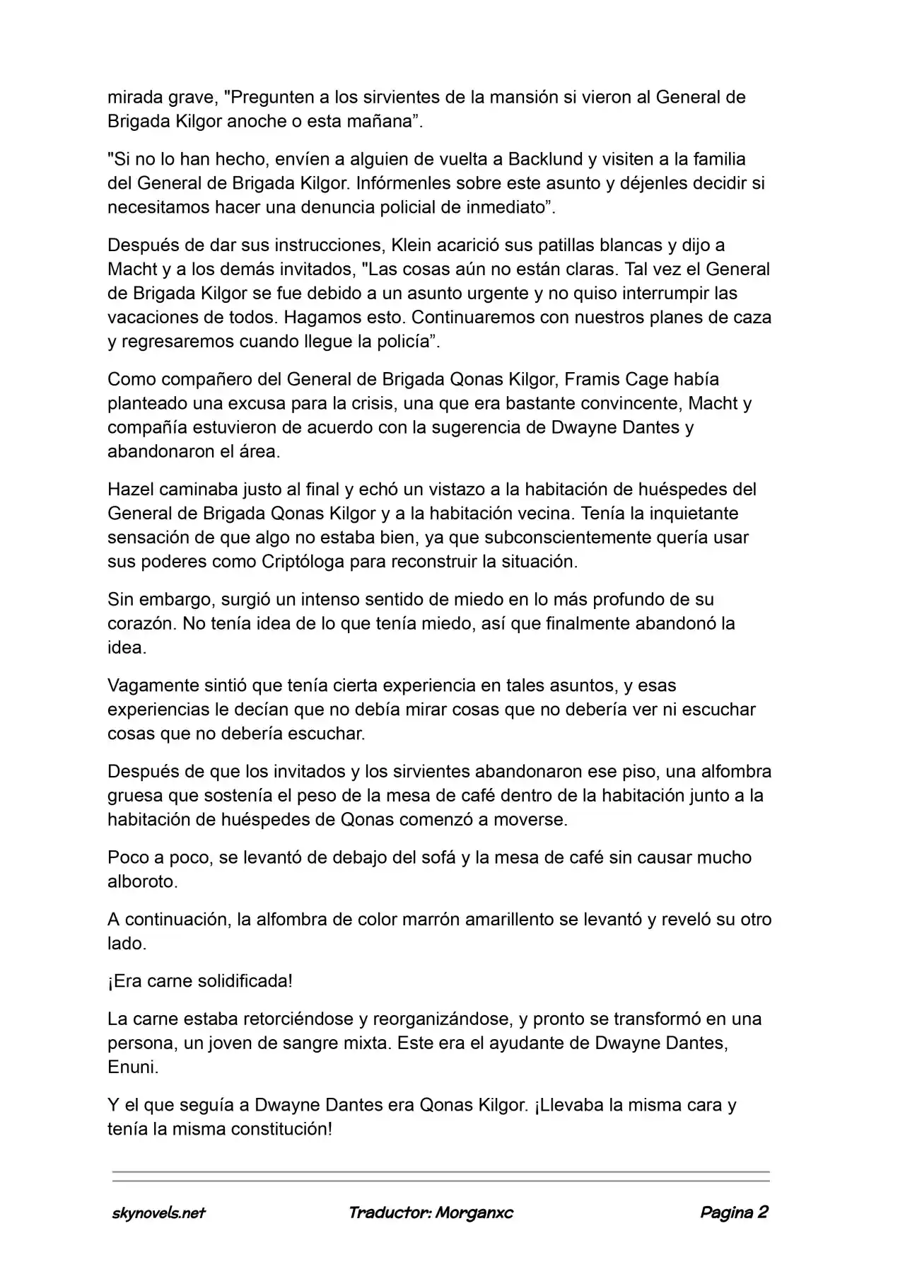 Lord Of The Mysteries (Novela) - Capítulo 1031 - Página 2 - LectorTMOo