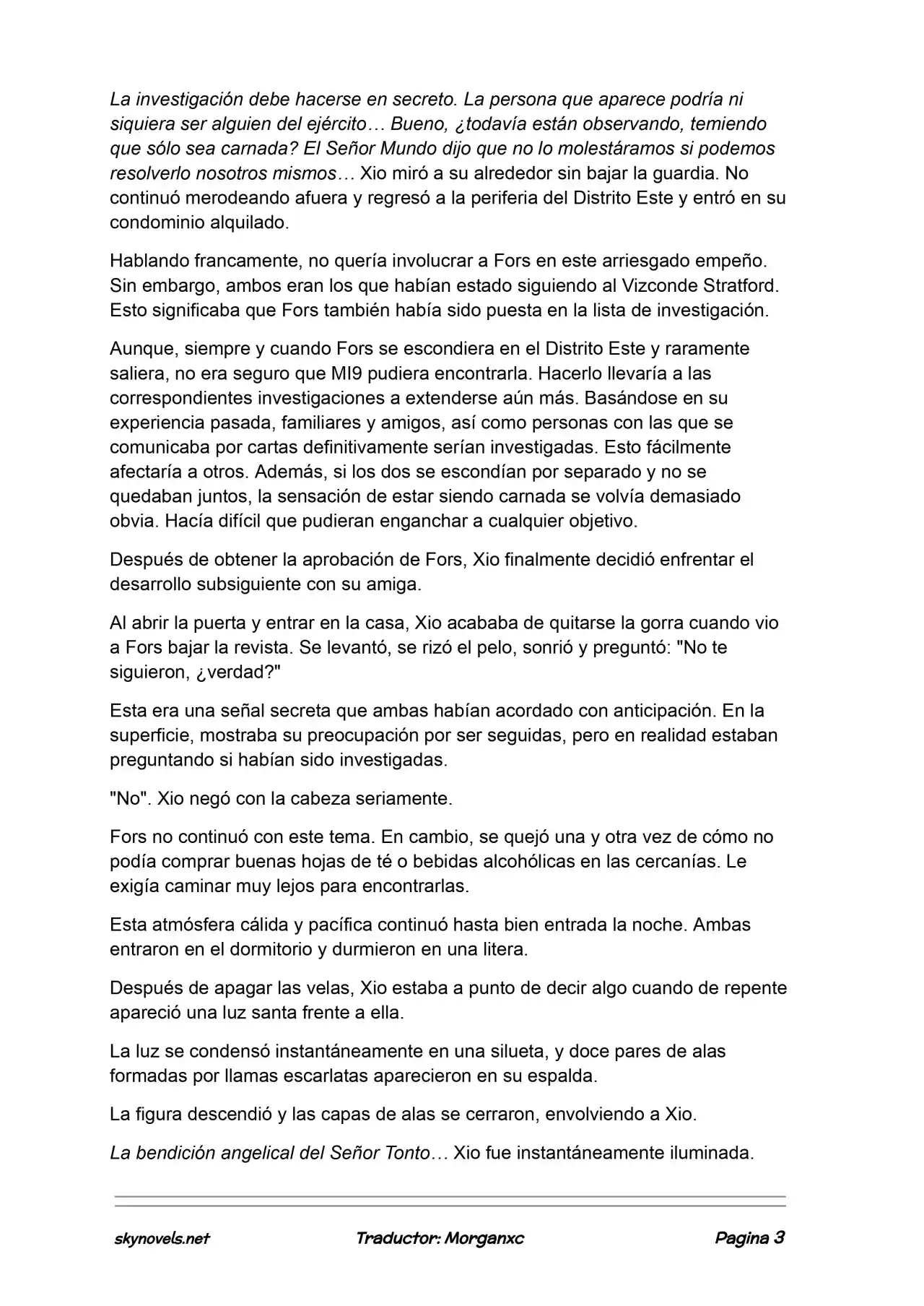 Lord Of The Mysteries (Novela) - Capítulo 1045 - Página 3 - LectorTMOo