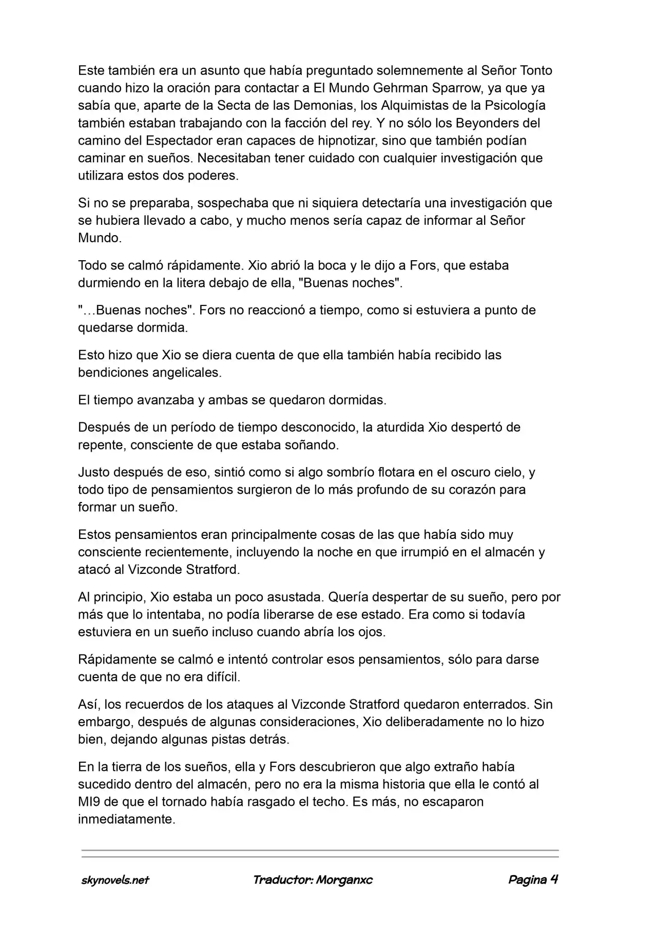 Lord Of The Mysteries (Novela) - Capítulo 1045 - Página 4 - LectorTMOo