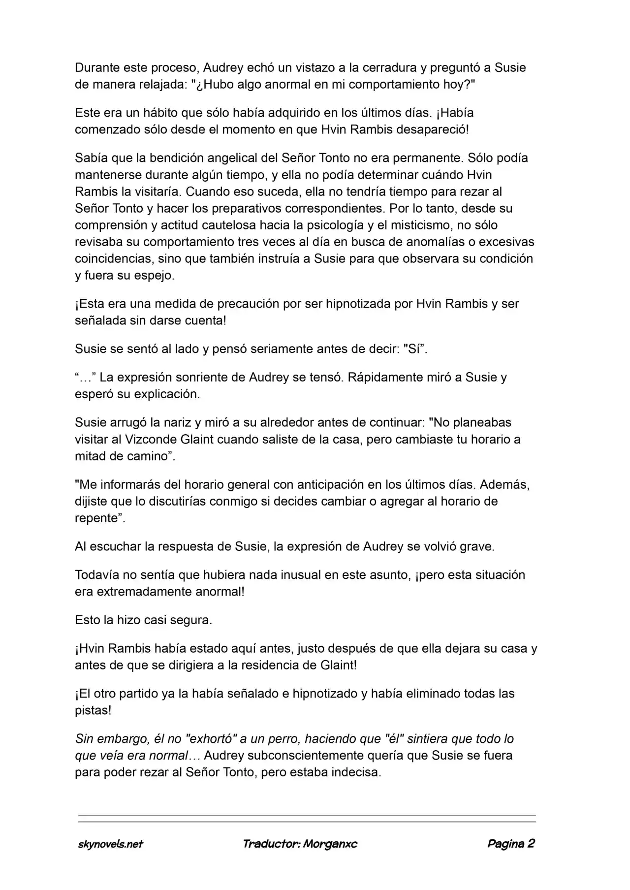 Lord Of The Mysteries (Novela) - Capítulo 1046 - Página 2 - LectorTMOo