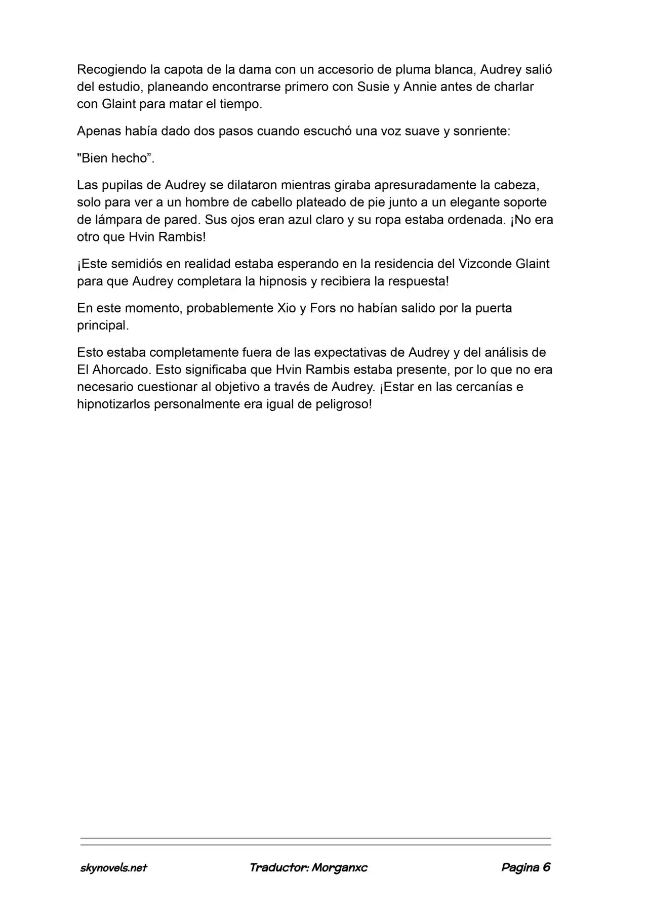 Lord Of The Mysteries (Novela) - Capítulo 1048 - Página 6 - LectorTMOo