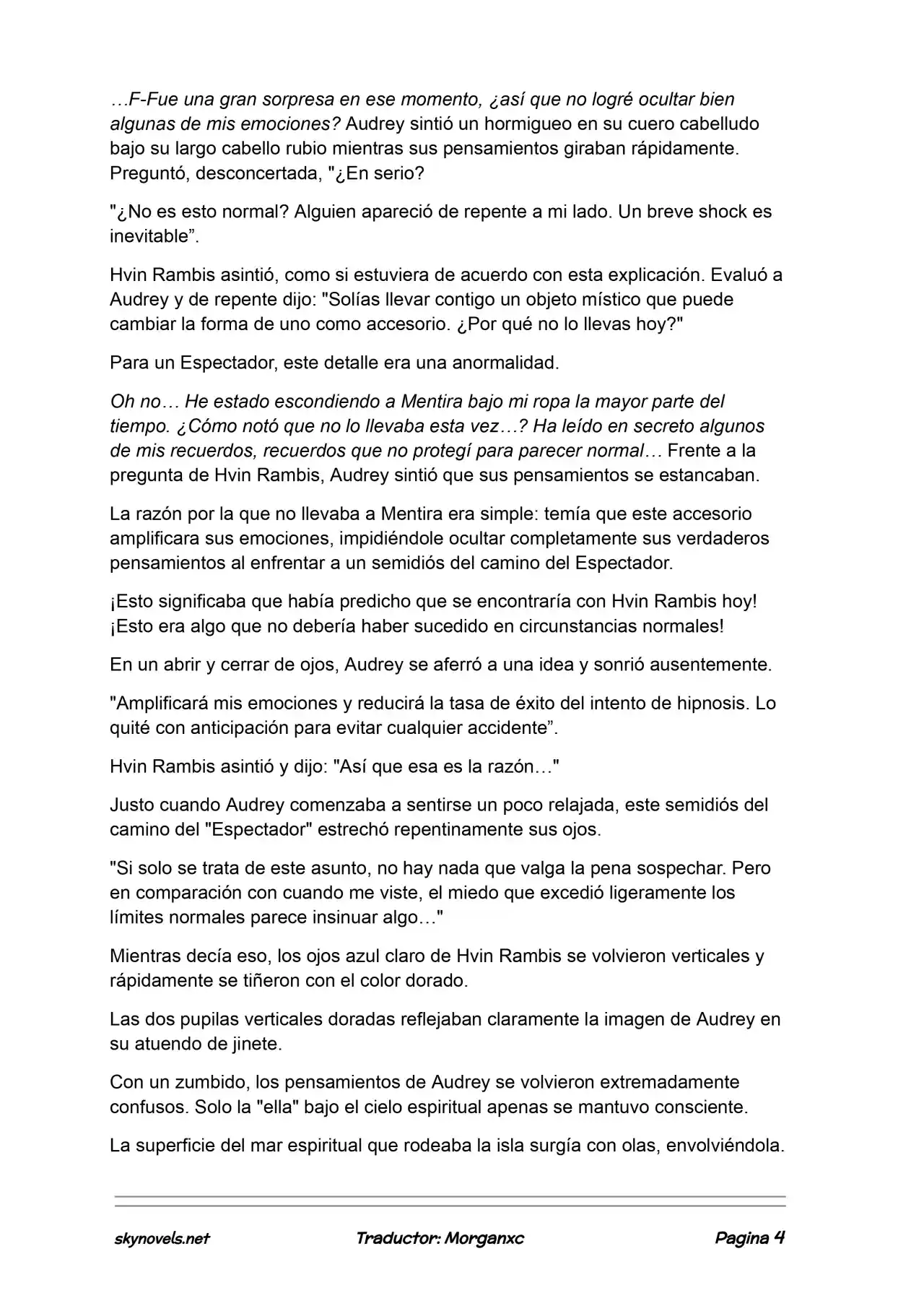 Lord Of The Mysteries (Novela) - Capítulo 1049 - Página 4 - LectorTMOo