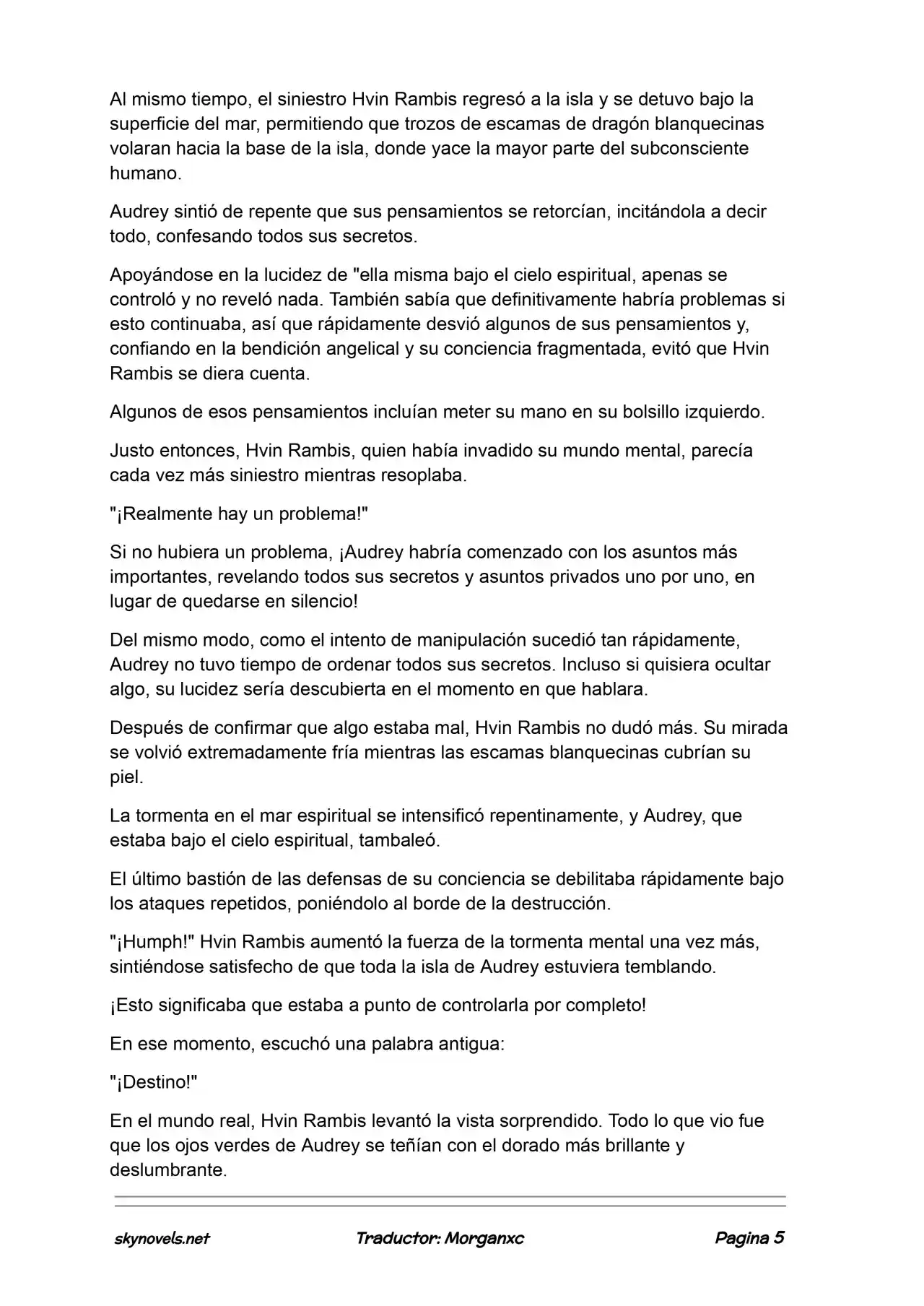 Lord Of The Mysteries (Novela) - Capítulo 1049 - Página 5 - LectorTMOo