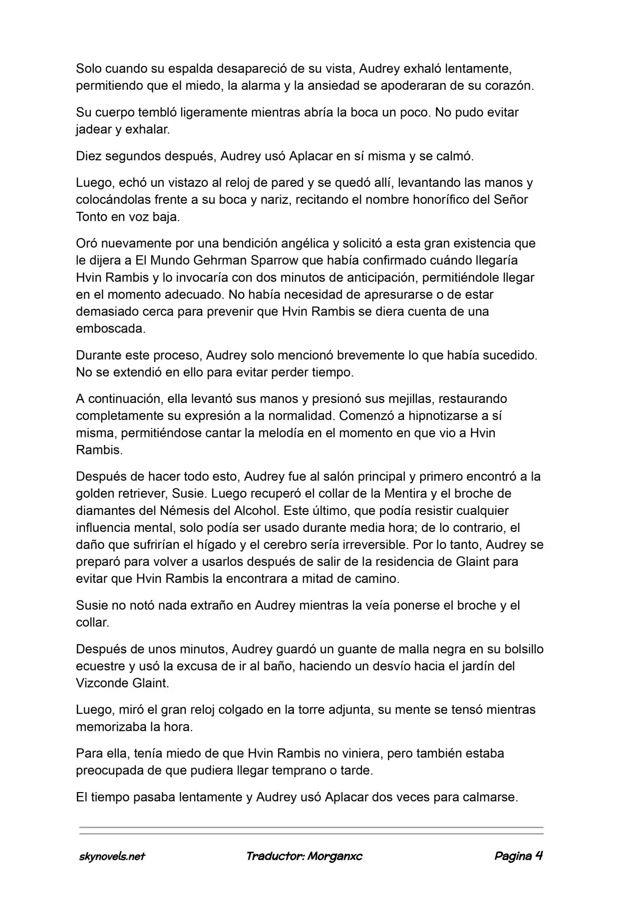Lord Of The Mysteries (Novela) - Capítulo 1050 - Página 4 - LectorTMOo