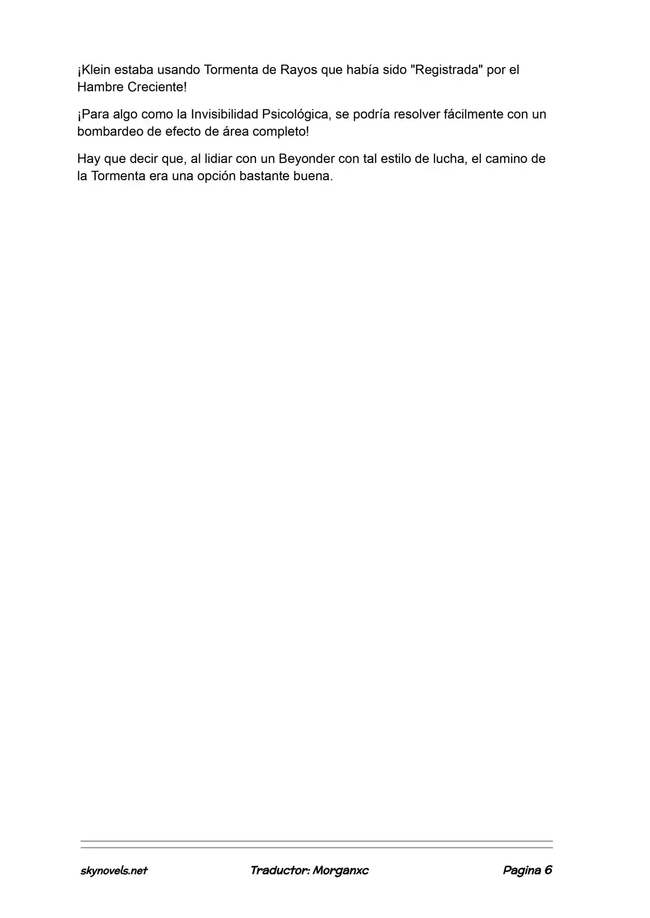 Lord Of The Mysteries (Novela) - Capítulo 1051 - Página 6 - LectorTMOo