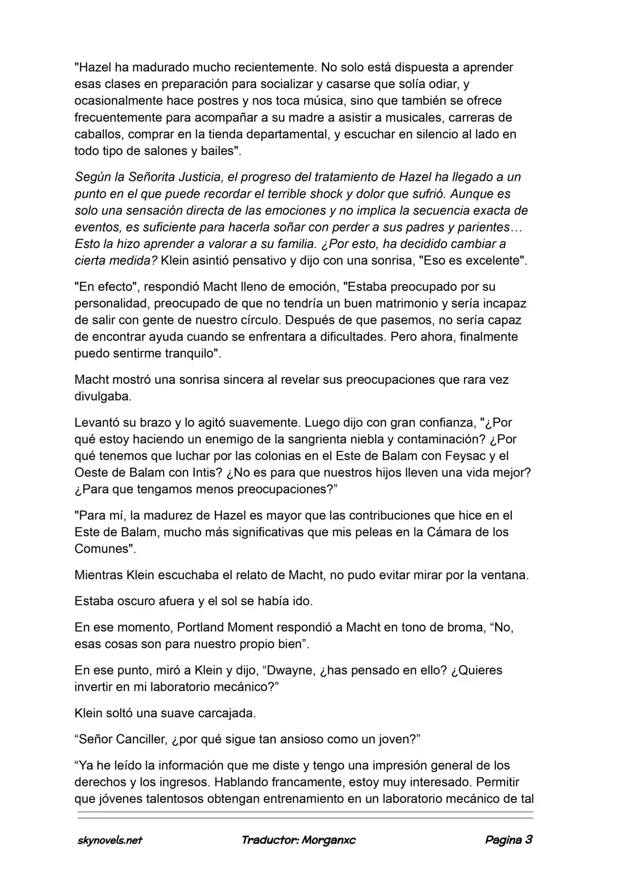 Lord Of The Mysteries (Novela) - Capítulo 1057 - Página 3 - LectorTMOo