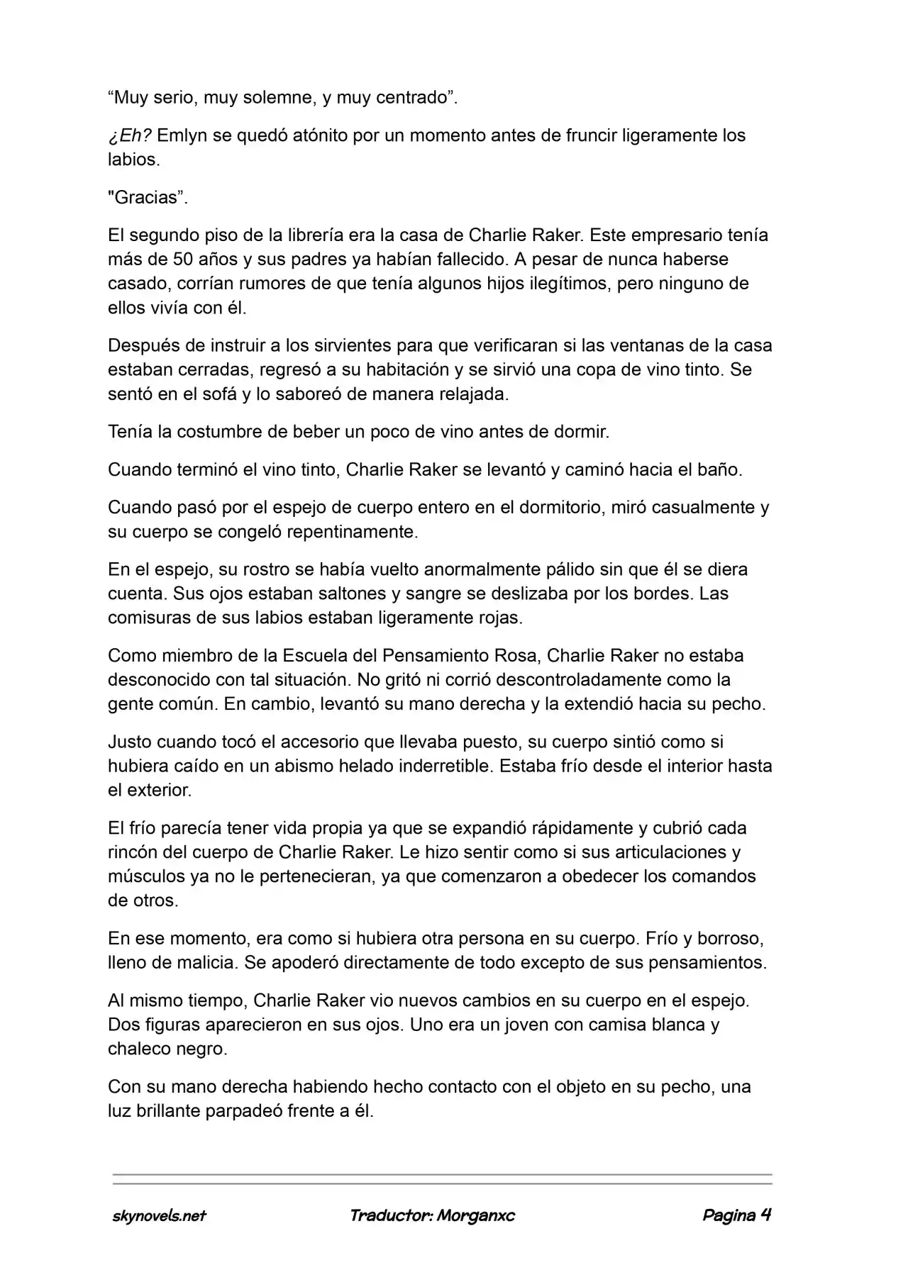 Lord Of The Mysteries (Novela) - Capítulo 1058 - Página 4 - LectorTMOo