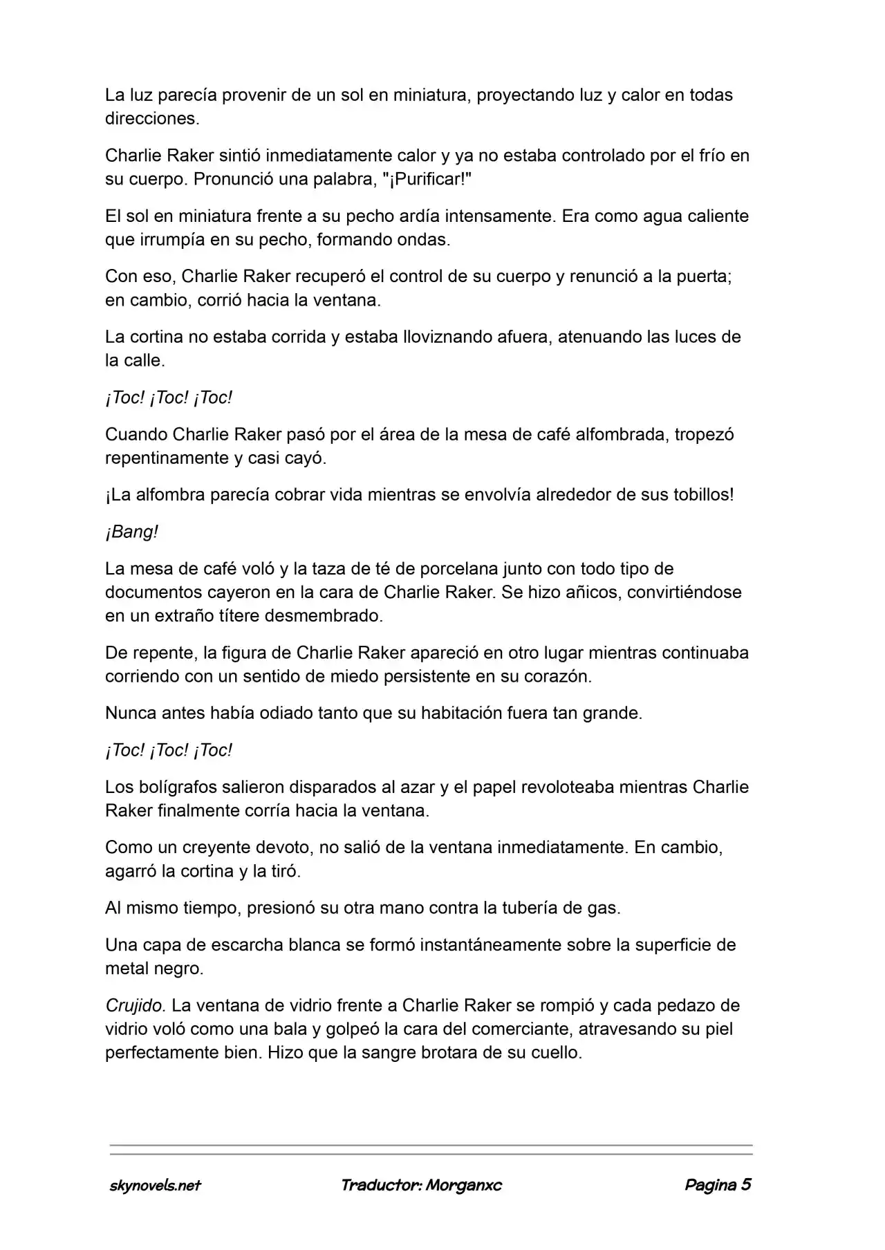 Lord Of The Mysteries (Novela) - Capítulo 1058 - Página 5 - LectorTMOo