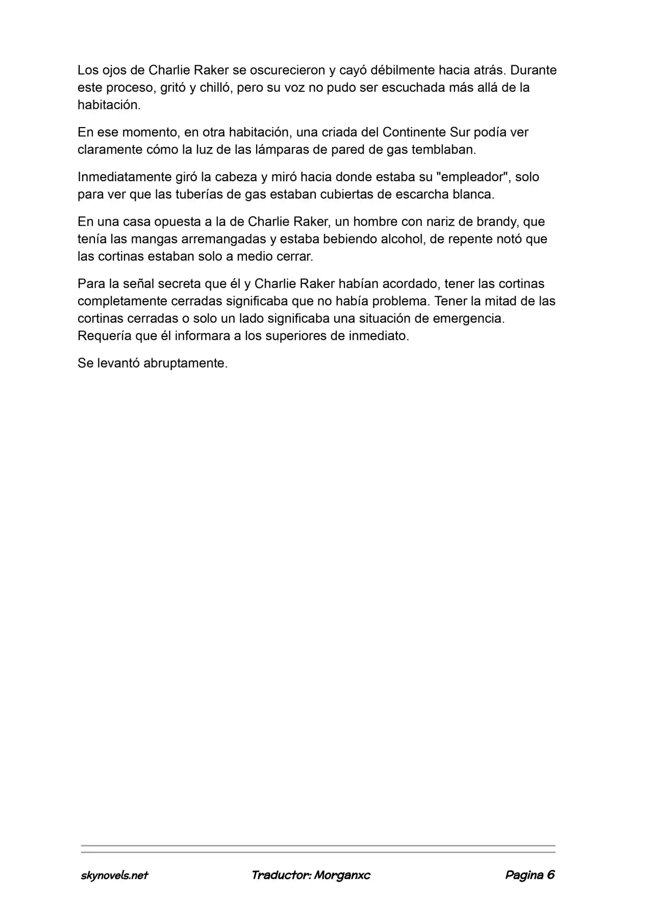 Lord Of The Mysteries (Novela) - Capítulo 1058 - Página 6 - LectorTMOo