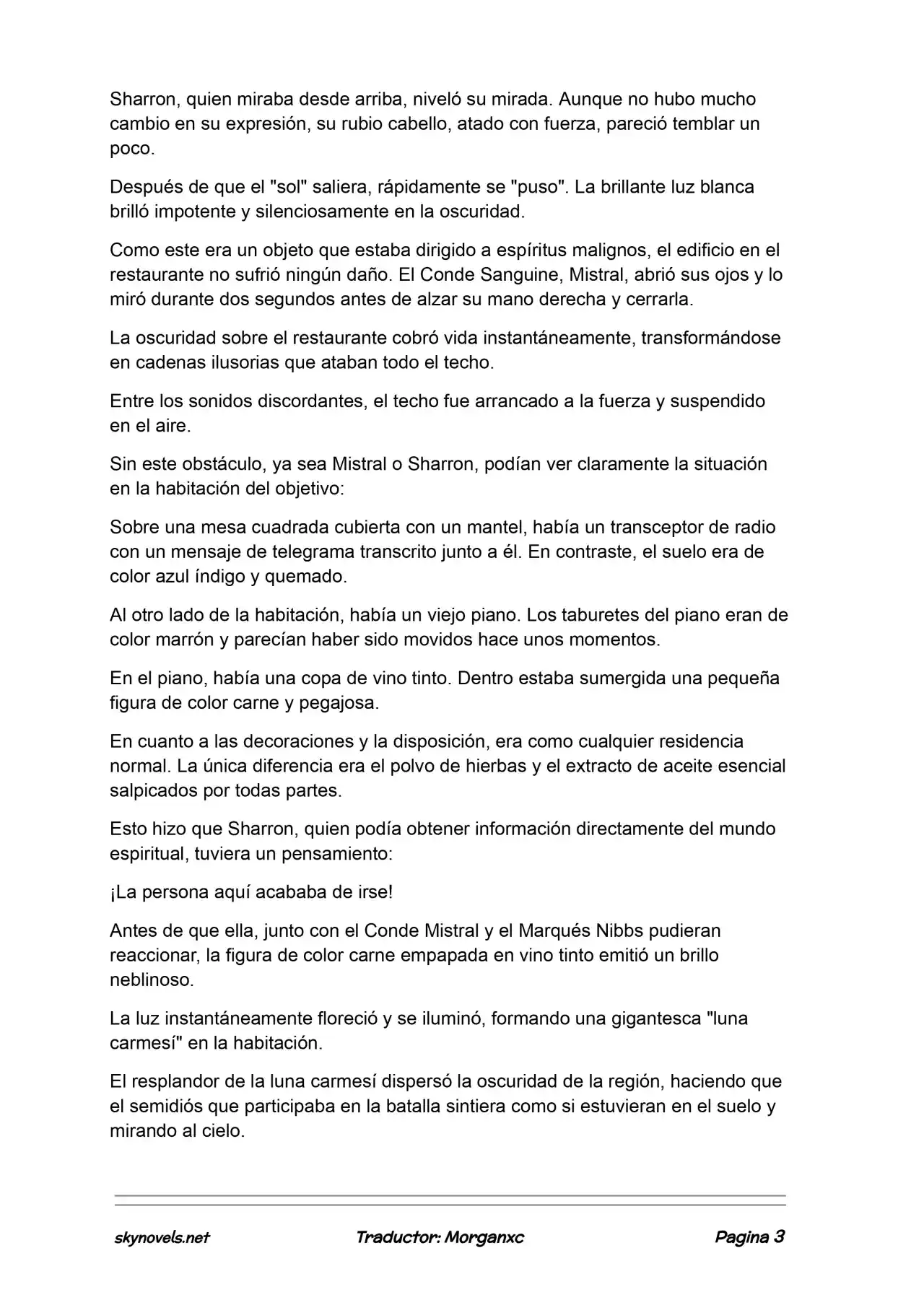 Lord Of The Mysteries (Novela) - Capítulo 1059 - Página 3 - LectorTMOo