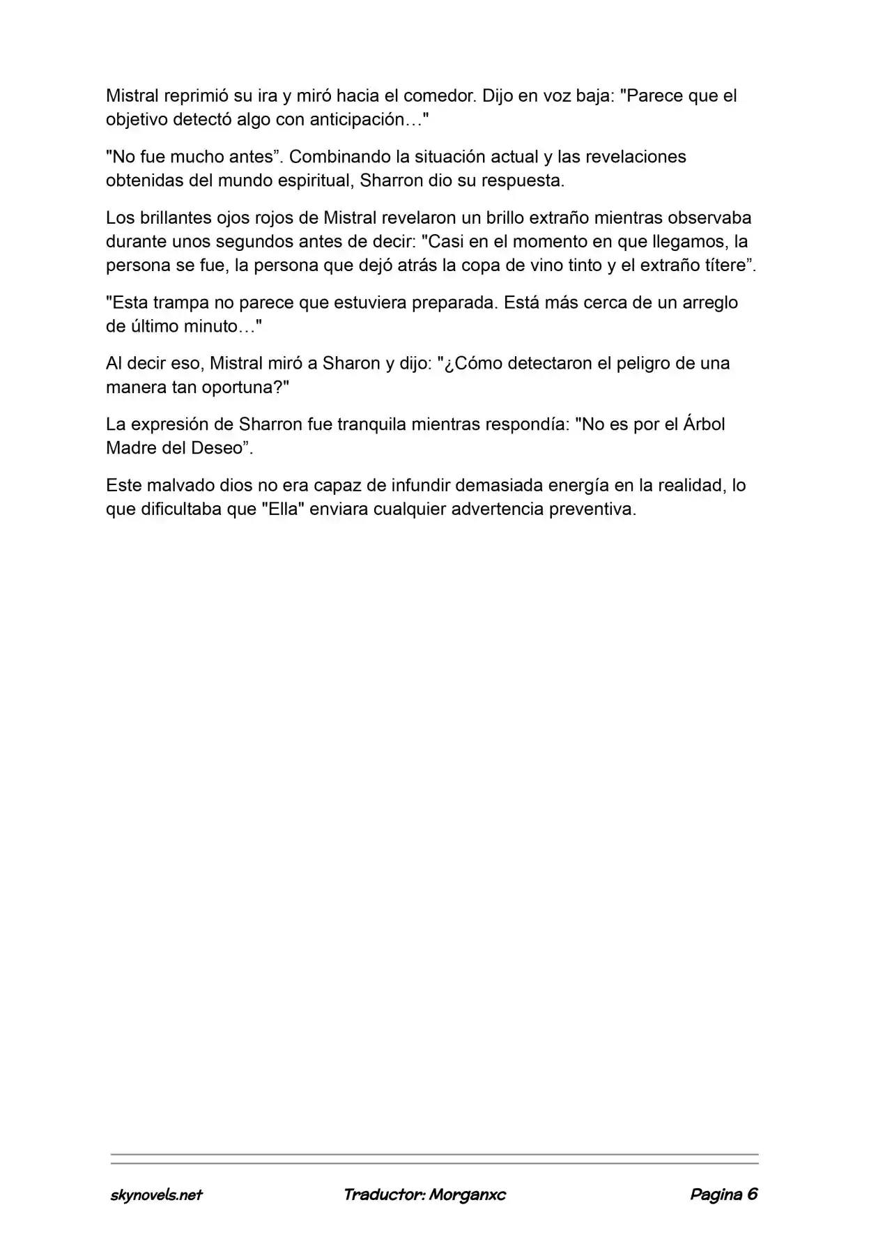 Lord Of The Mysteries (Novela) - Capítulo 1059 - Página 6 - LectorTMOo