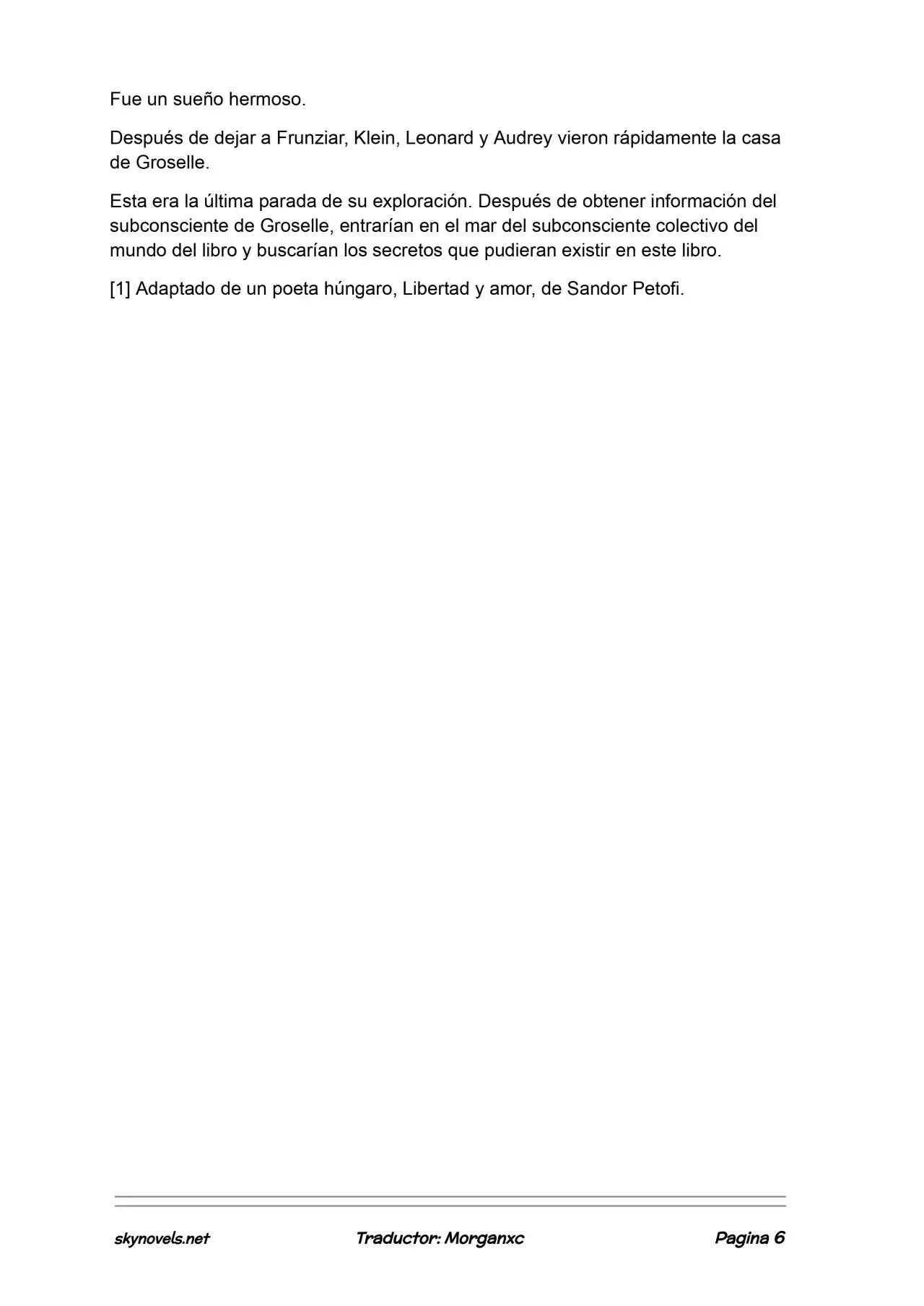Lord Of The Mysteries (Novela) - Capítulo 1067 - Página 6 - LectorTMOo