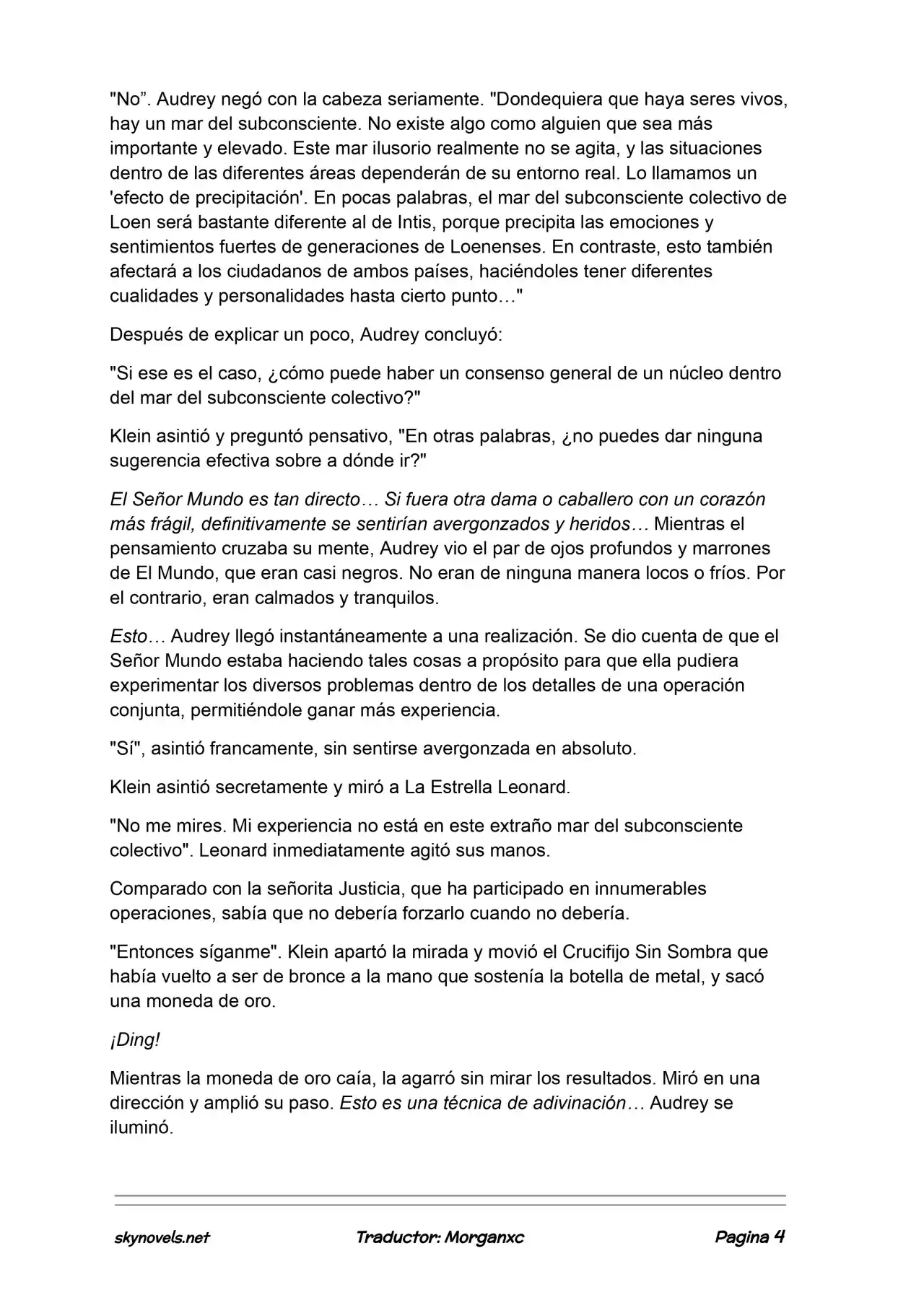 Lord Of The Mysteries (Novela) - Capítulo 1069 - Página 4 - LectorTMOo