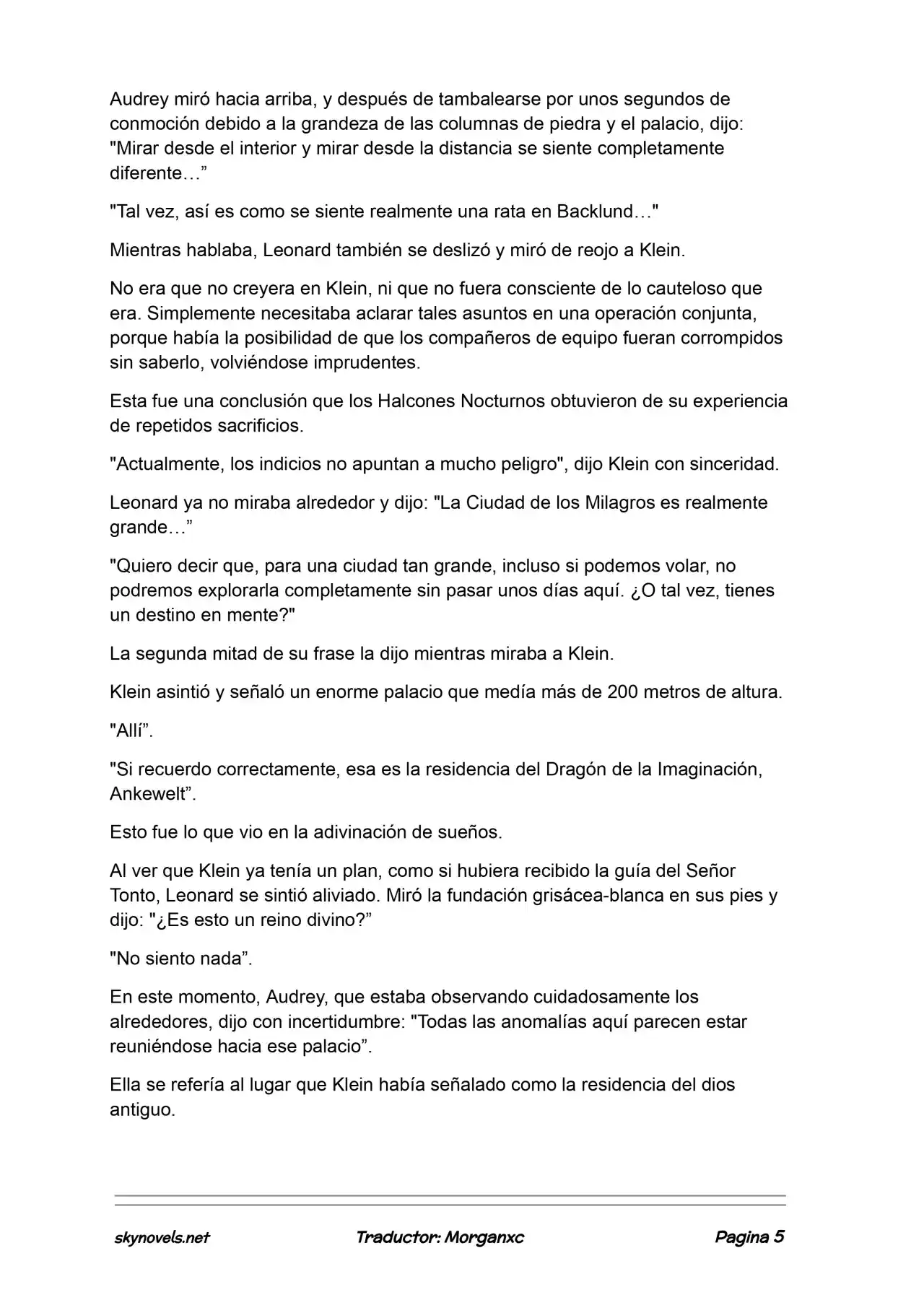 Lord Of The Mysteries (Novela) - Capítulo 1070 - Página 5 - LectorTMOo