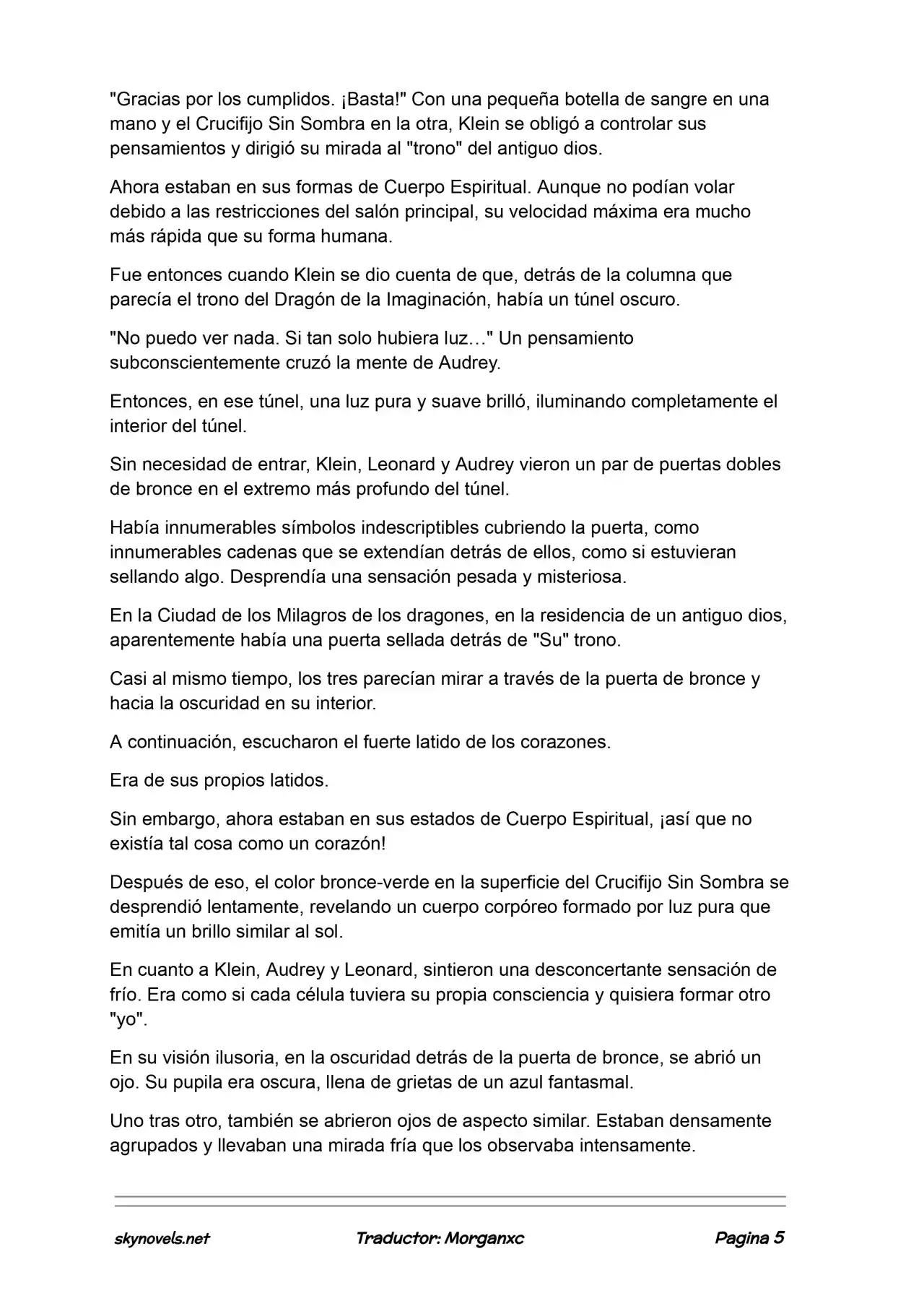 Lord Of The Mysteries (Novela) - Capítulo 1072 - Página 5 - LectorTMOo