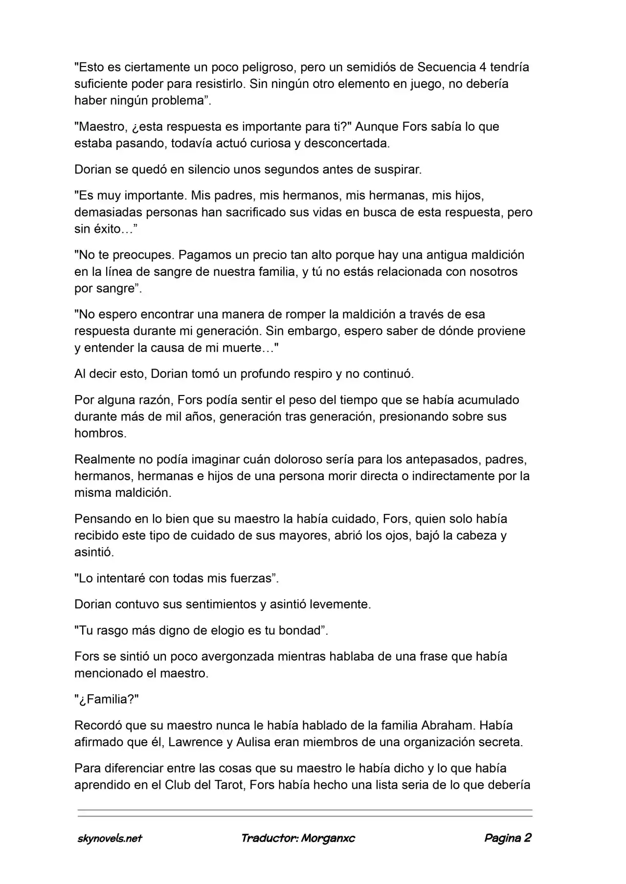 Lord Of The Mysteries (Novela) - Capítulo 1076 - Página 2 - LectorTMOo