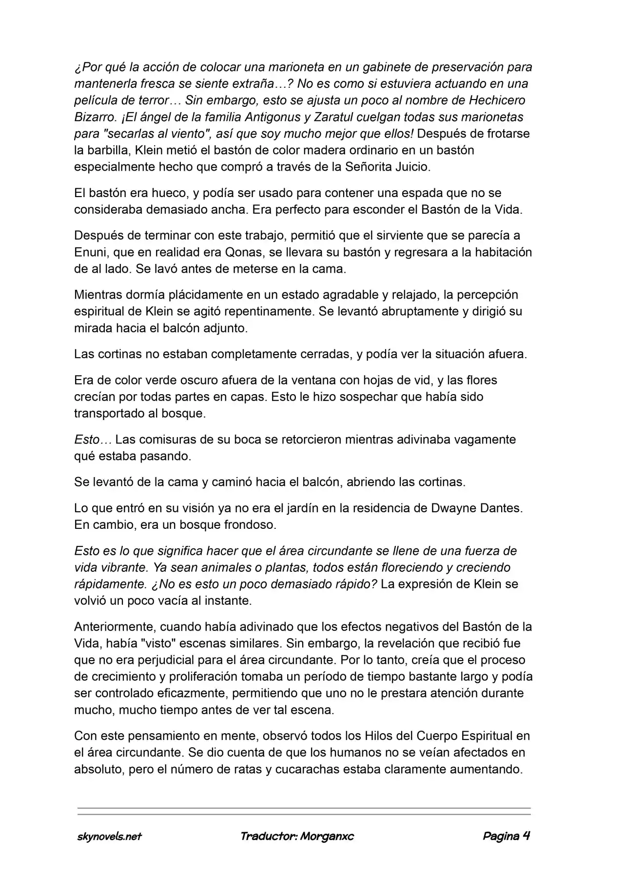 Lord Of The Mysteries (Novela) - Capítulo 1079 - Página 4 - LectorTMOo