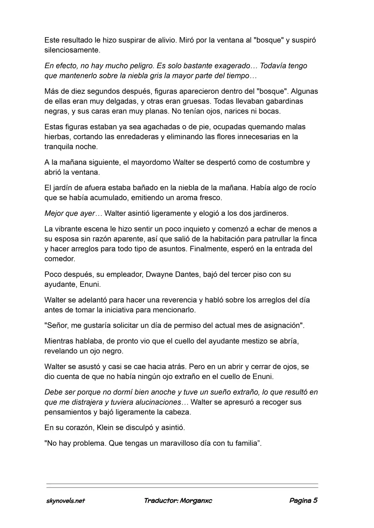 Lord Of The Mysteries (Novela) - Capítulo 1079 - Página 5 - LectorTMOo