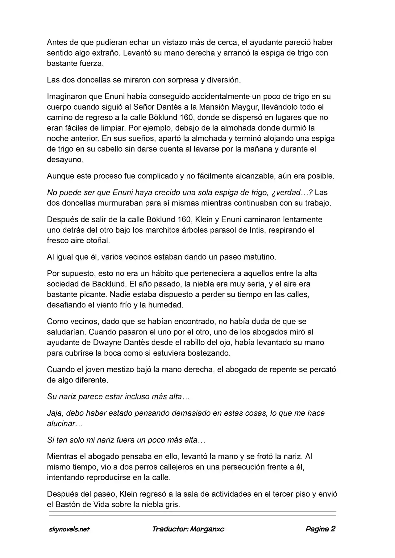 Lord Of The Mysteries (Novela) - Capítulo 1080 - Página 2 - LectorTMOo