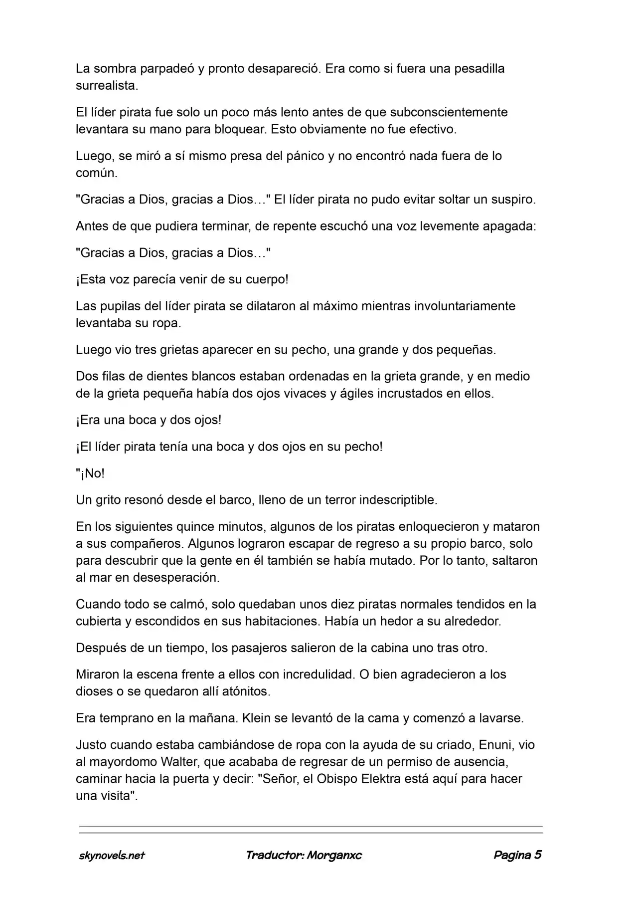 Lord Of The Mysteries (Novela) - Capítulo 1082 - Página 5 - LectorTMOo
