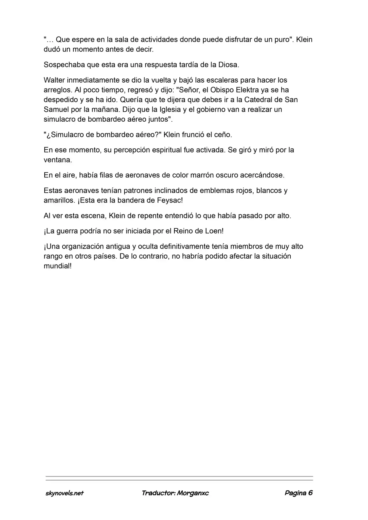Lord Of The Mysteries (Novela) - Capítulo 1082 - Página 6 - LectorTMOo