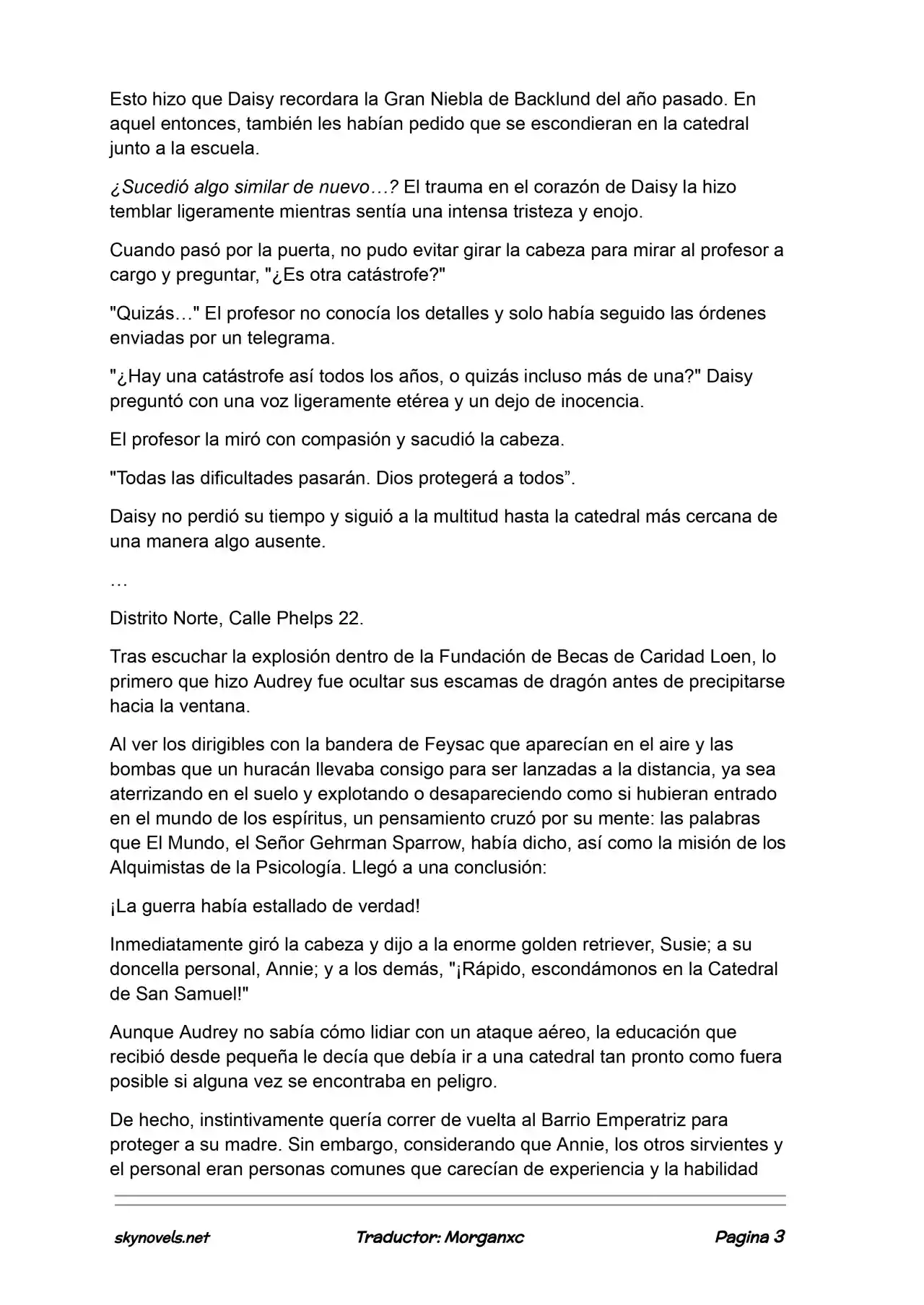 Lord Of The Mysteries (Novela) - Capítulo 1084 - Página 3 - LectorTMOo