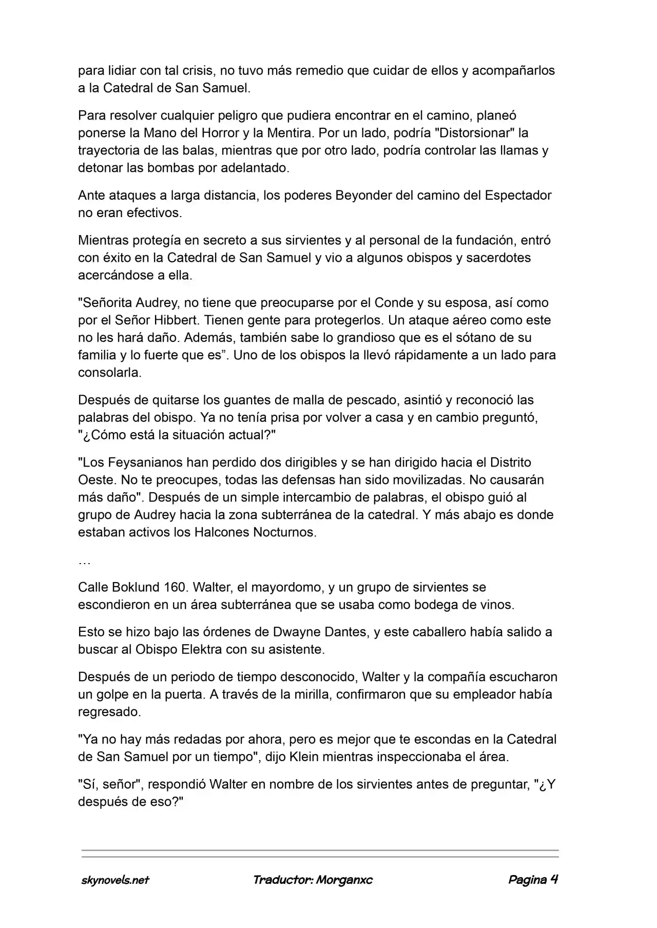 Lord Of The Mysteries (Novela) - Capítulo 1084 - Página 4 - LectorTMOo