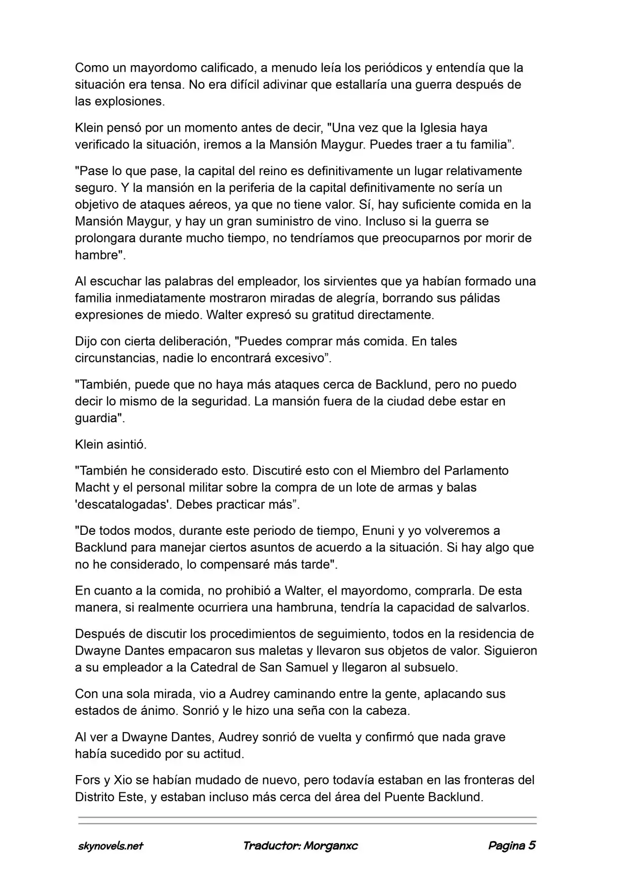 Lord Of The Mysteries (Novela) - Capítulo 1084 - Página 5 - LectorTMOo