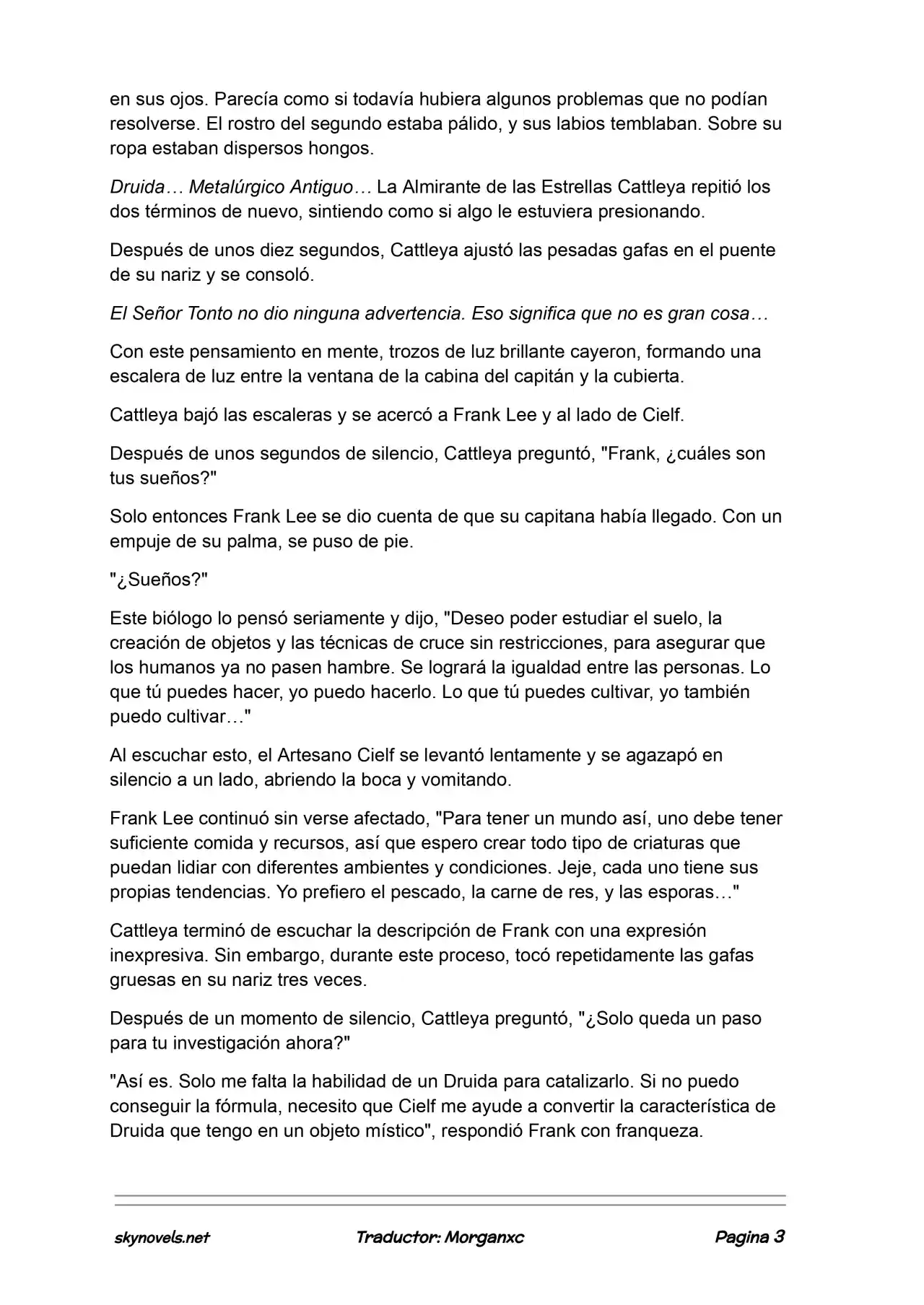 Lord Of The Mysteries (Novela) - Capítulo 1089 - Página 3 - LectorTMOo
