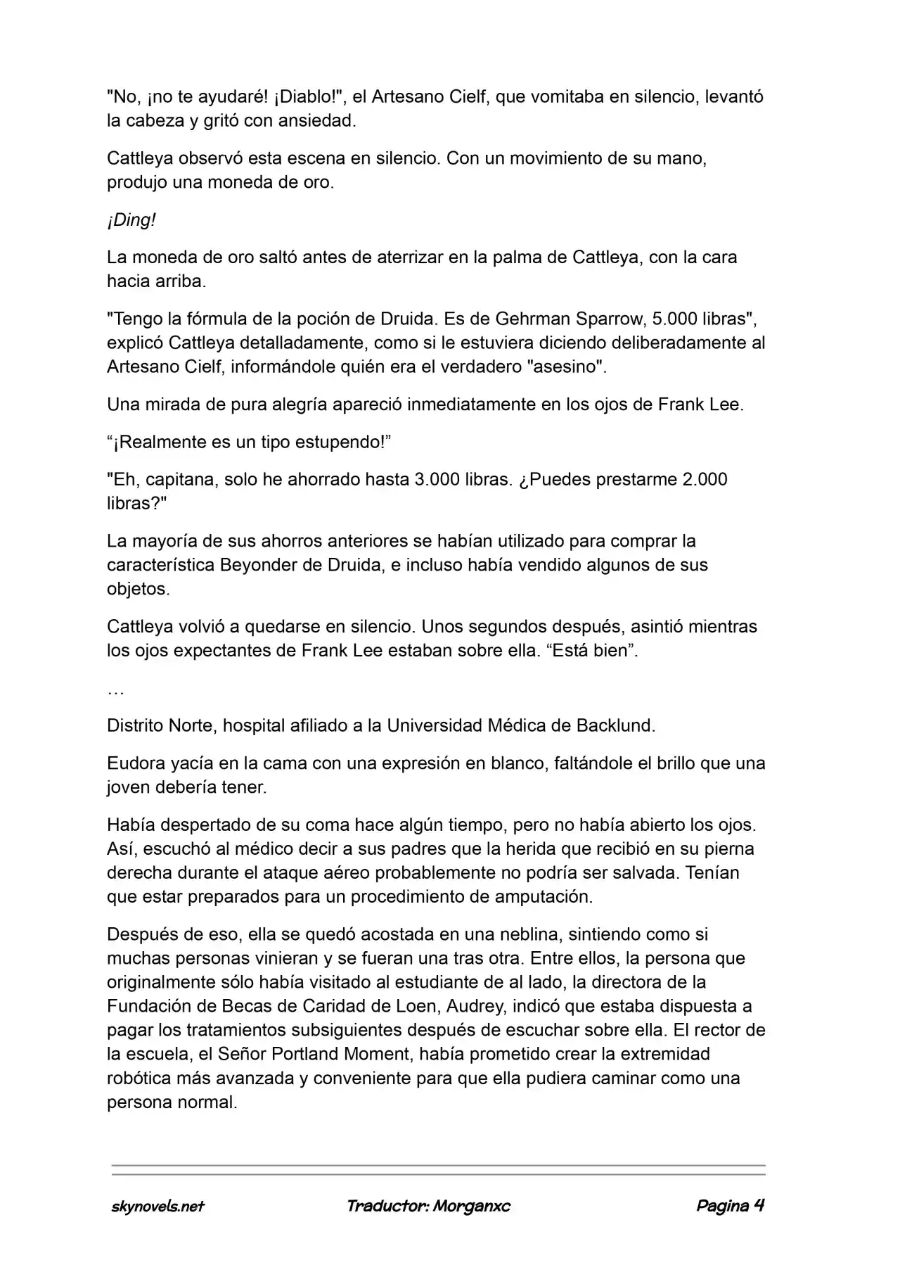 Lord Of The Mysteries (Novela) - Capítulo 1089 - Página 4 - LectorTMOo