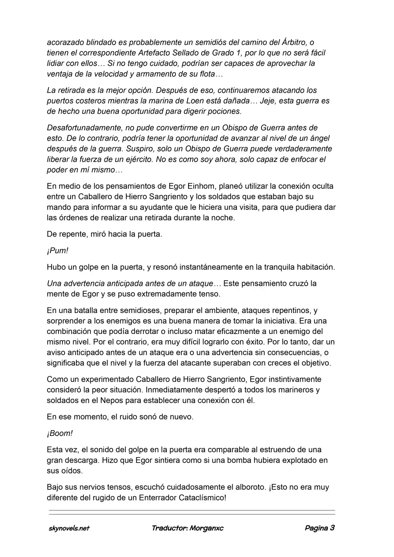 Lord Of The Mysteries (Novela) - Capítulo 1090 - Página 3 - LectorTMOo