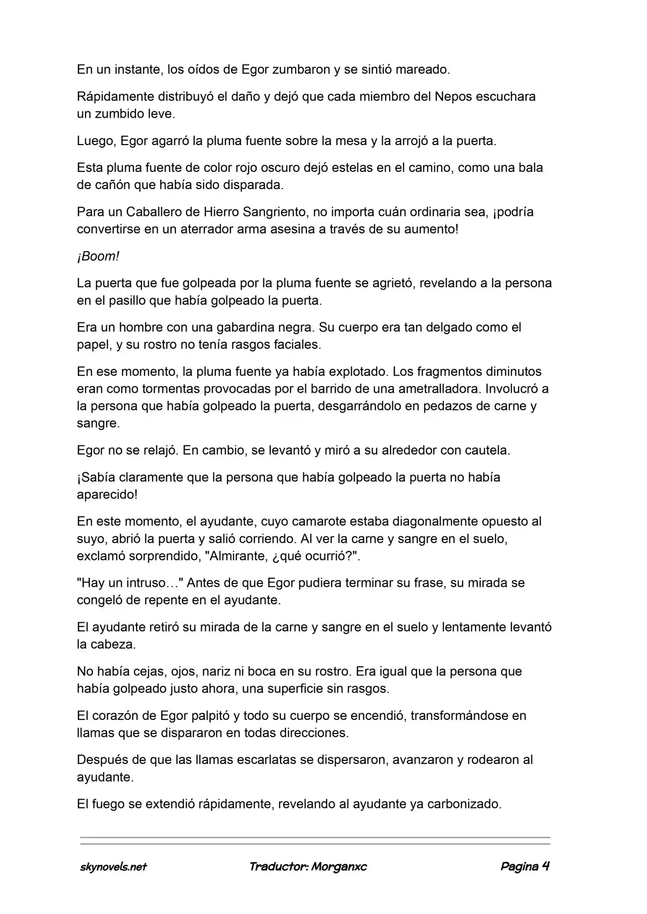 Lord Of The Mysteries (Novela) - Capítulo 1090 - Página 4 - LectorTMOo