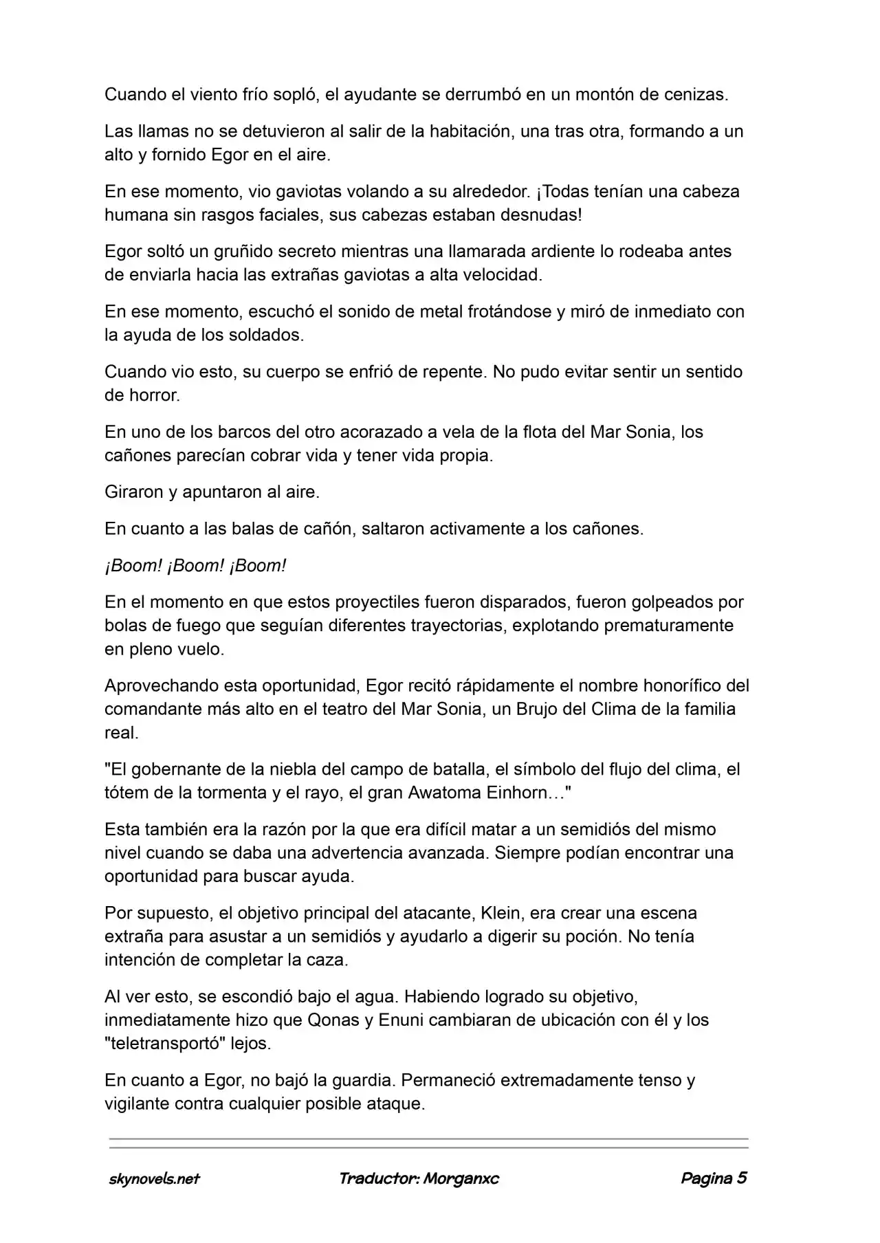 Lord Of The Mysteries (Novela) - Capítulo 1090 - Página 5 - LectorTMOo