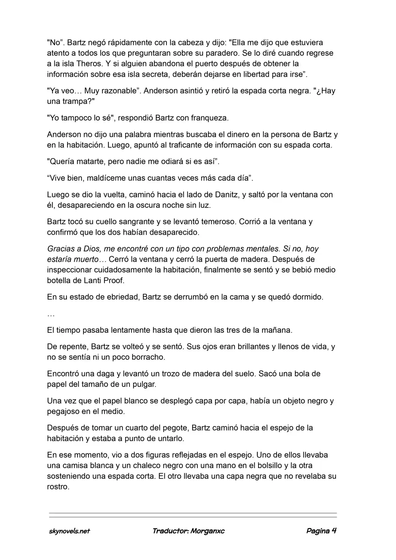 Lord Of The Mysteries (Novela) - Capítulo 1095 - Página 4 - LectorTMOo