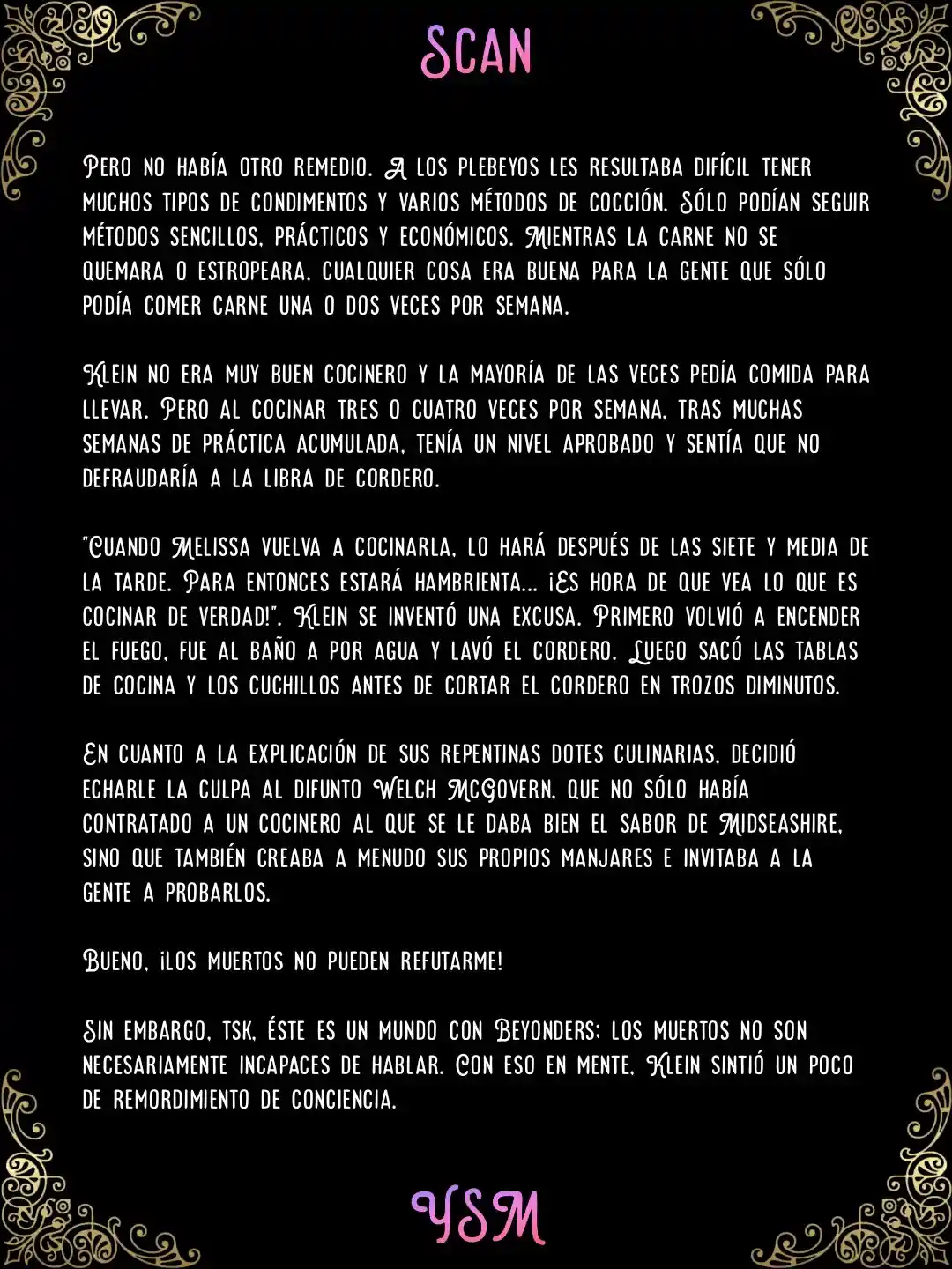 Lord Of The Mysteries (Novela) - Capítulo 11 - Página 6 - LectorTMOo