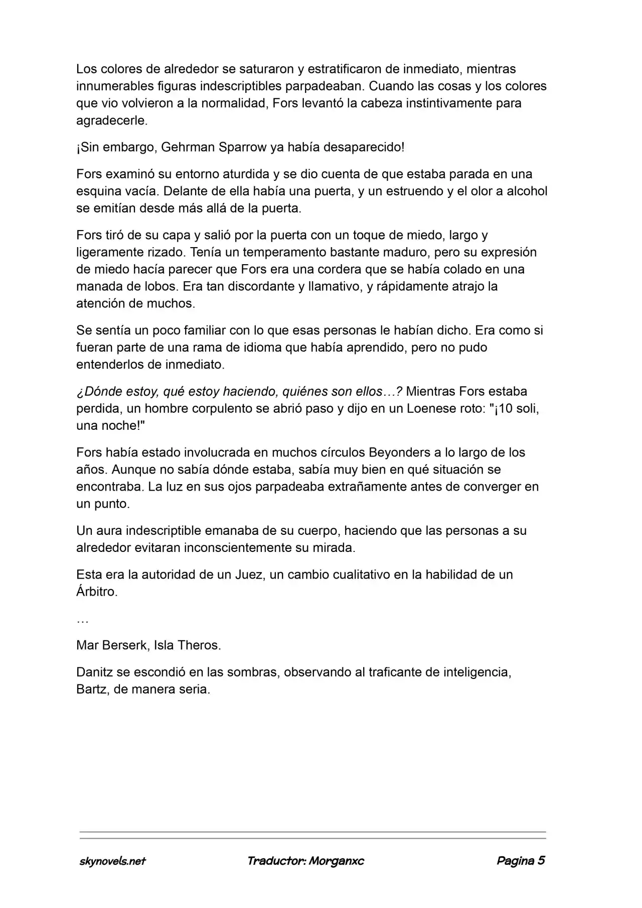 Lord Of The Mysteries (Novela) - Capítulo 1106 - Página 5 - LectorTMOo