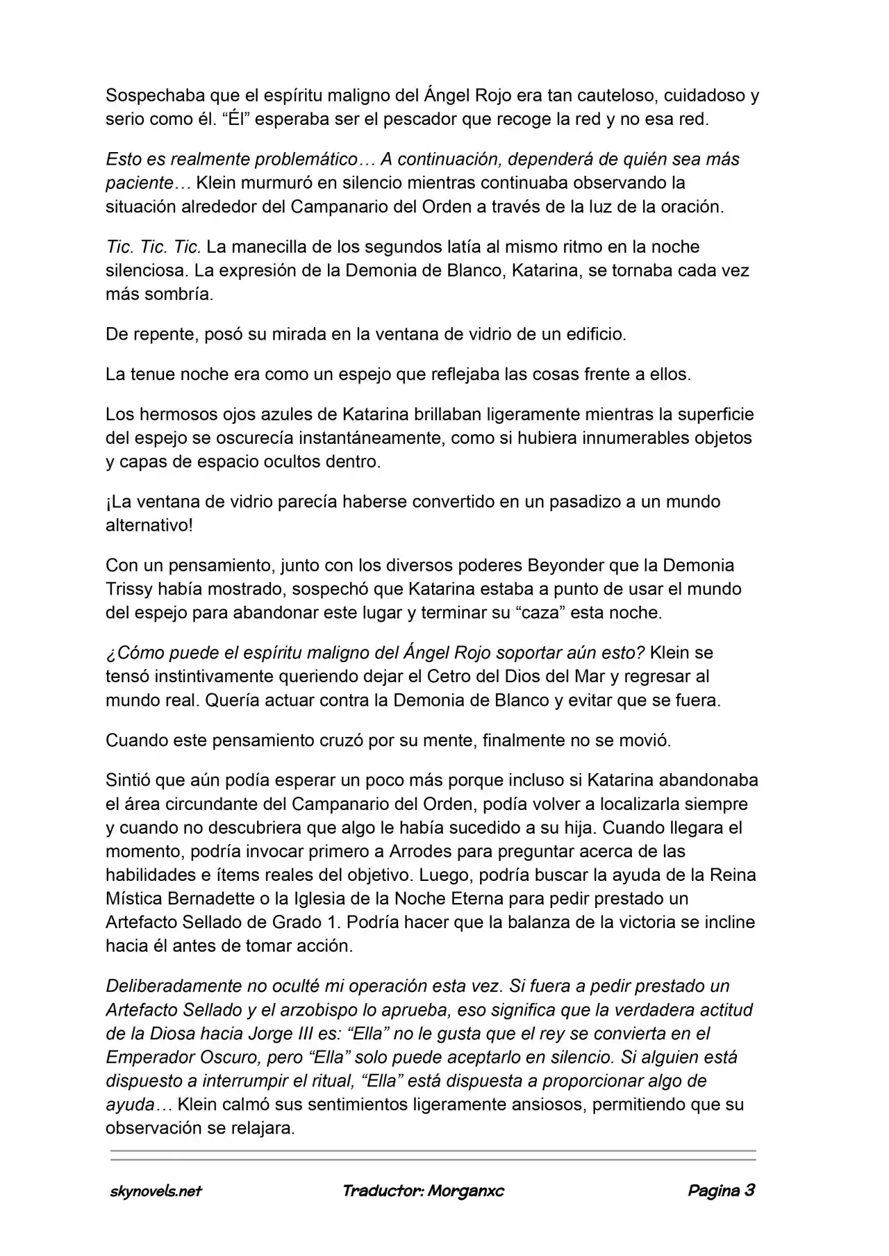 Lord Of The Mysteries (Novela) - Capítulo 1109 - Página 3 - LectorTMOo